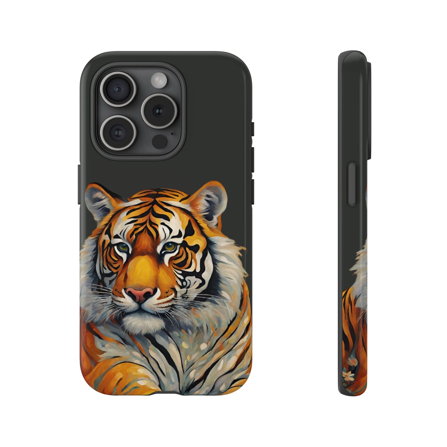 Tiger Wildlife iPhone Samsung Galaxy Google Pixel Tough Cases