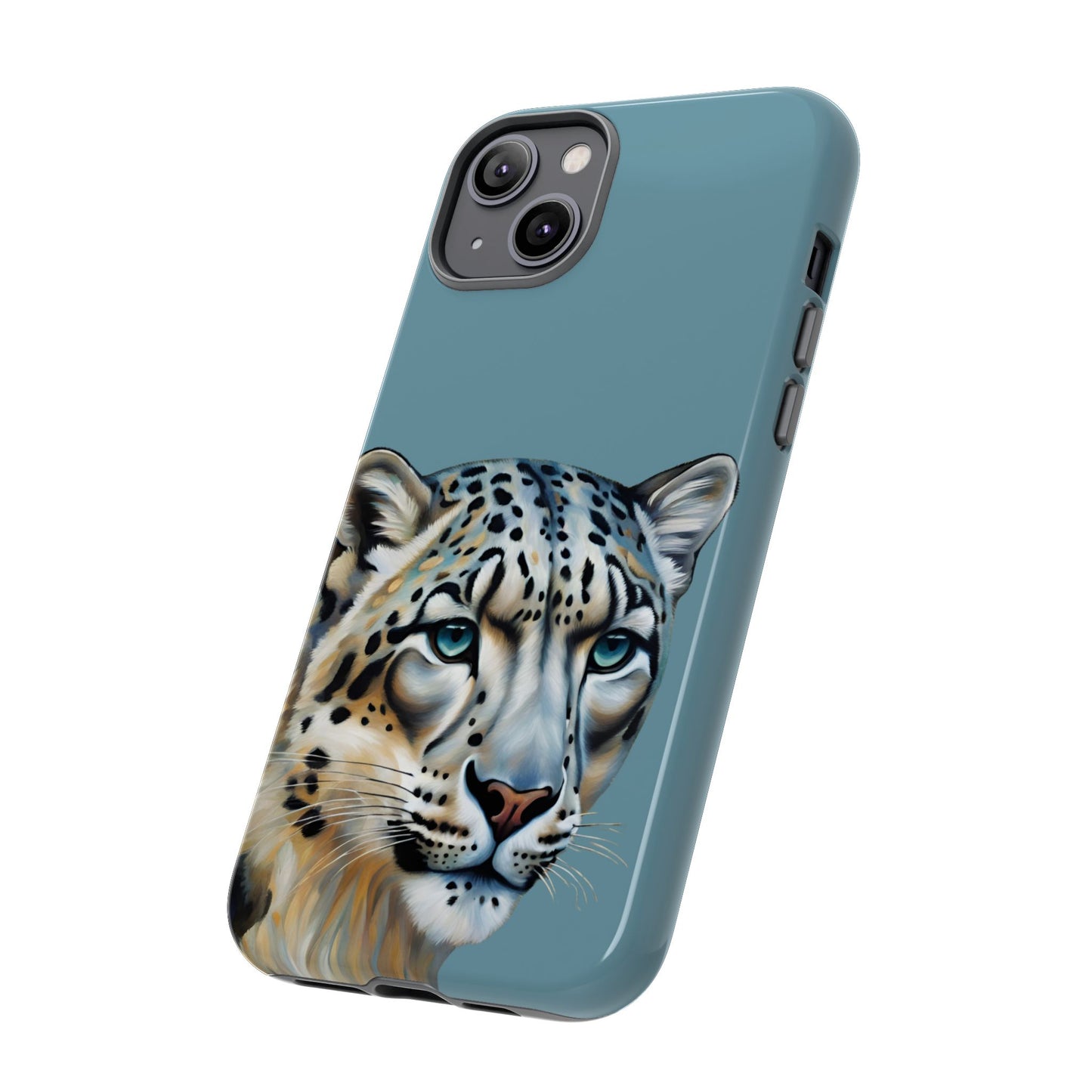 Snow Leopard iPhone Samsung Galaxy Google Pixel Tough Cases