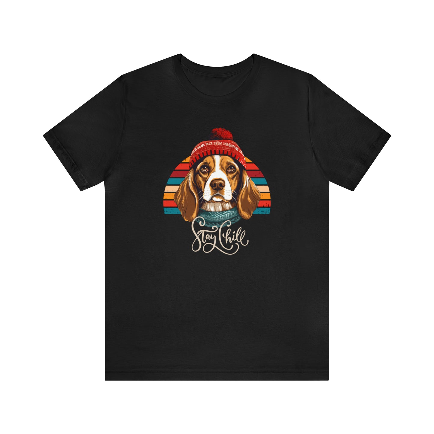 Stay Chill Cocker Spaniel Unisex Jersey Short Sleeve Tee