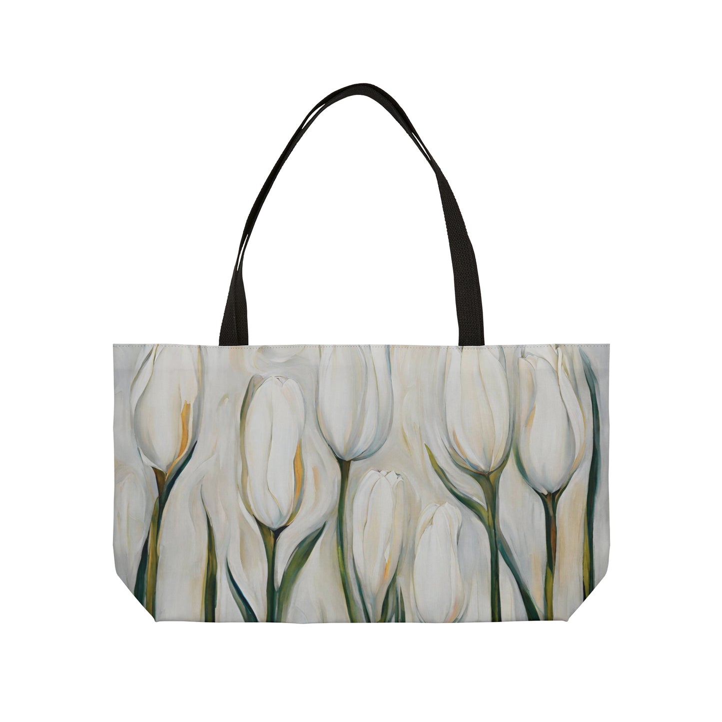 White Tulips Weekender Tote Bag