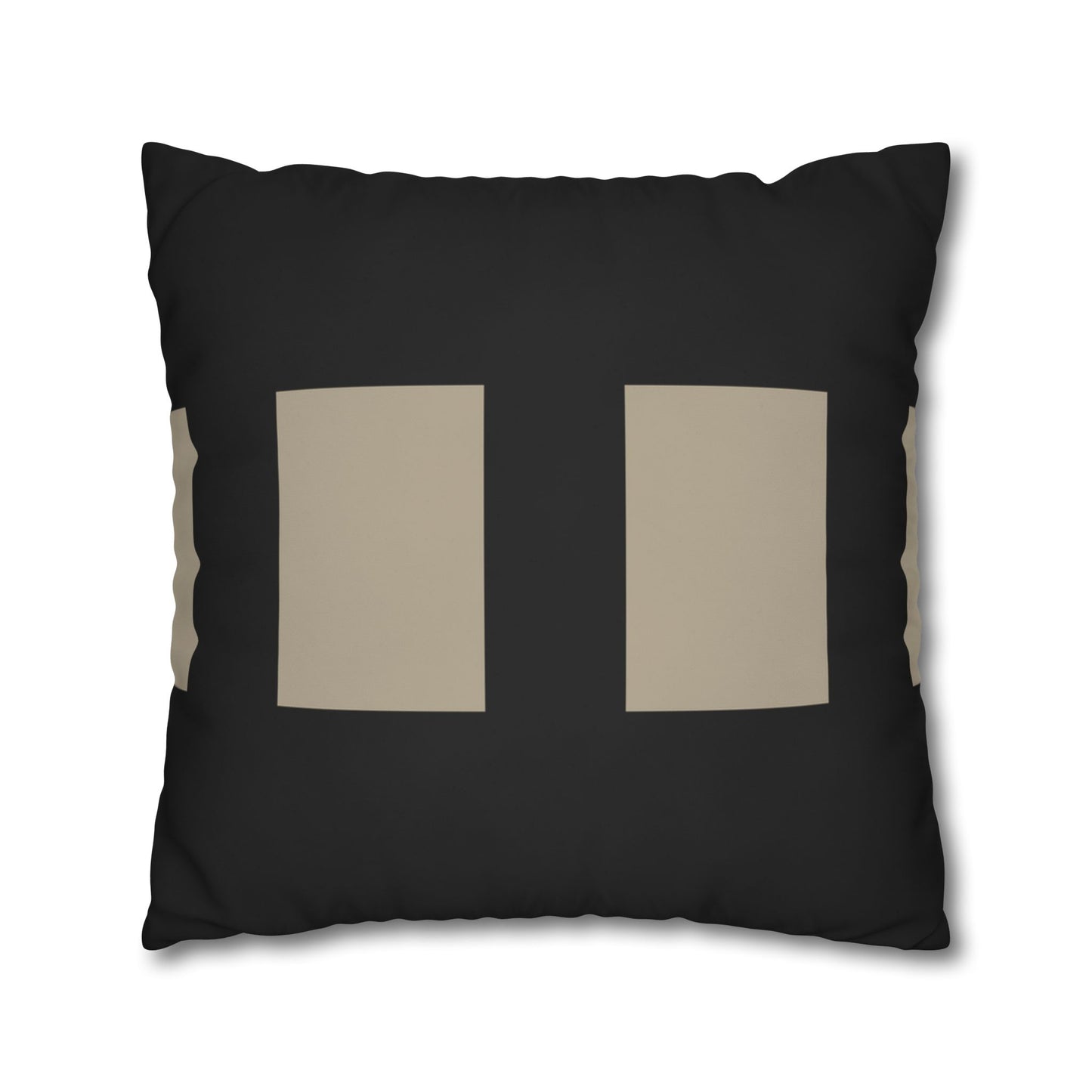 Colby Cat Square Poly Canvas Pillowcase