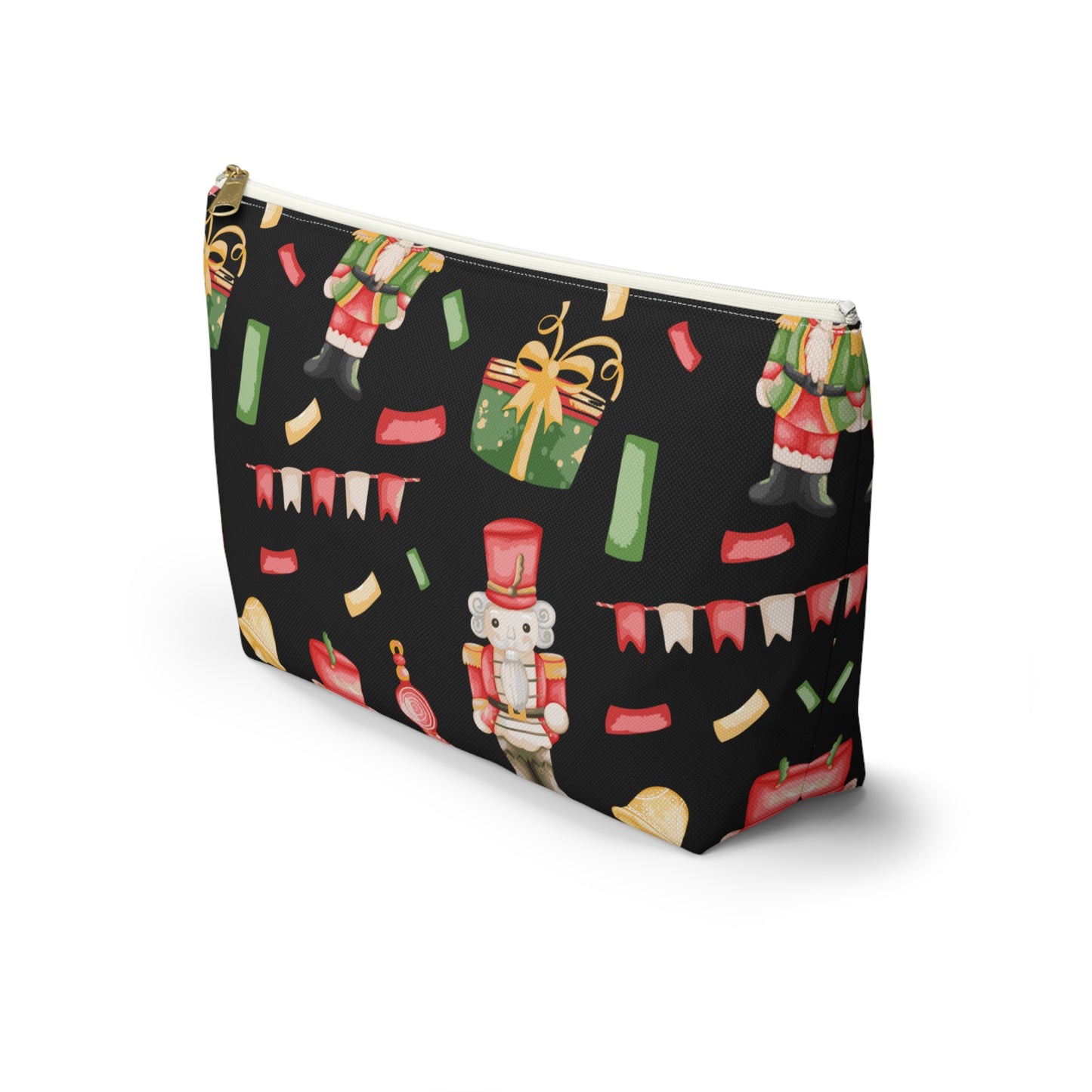 Nutcracker Sweet Accessory Pouch w T-bottom