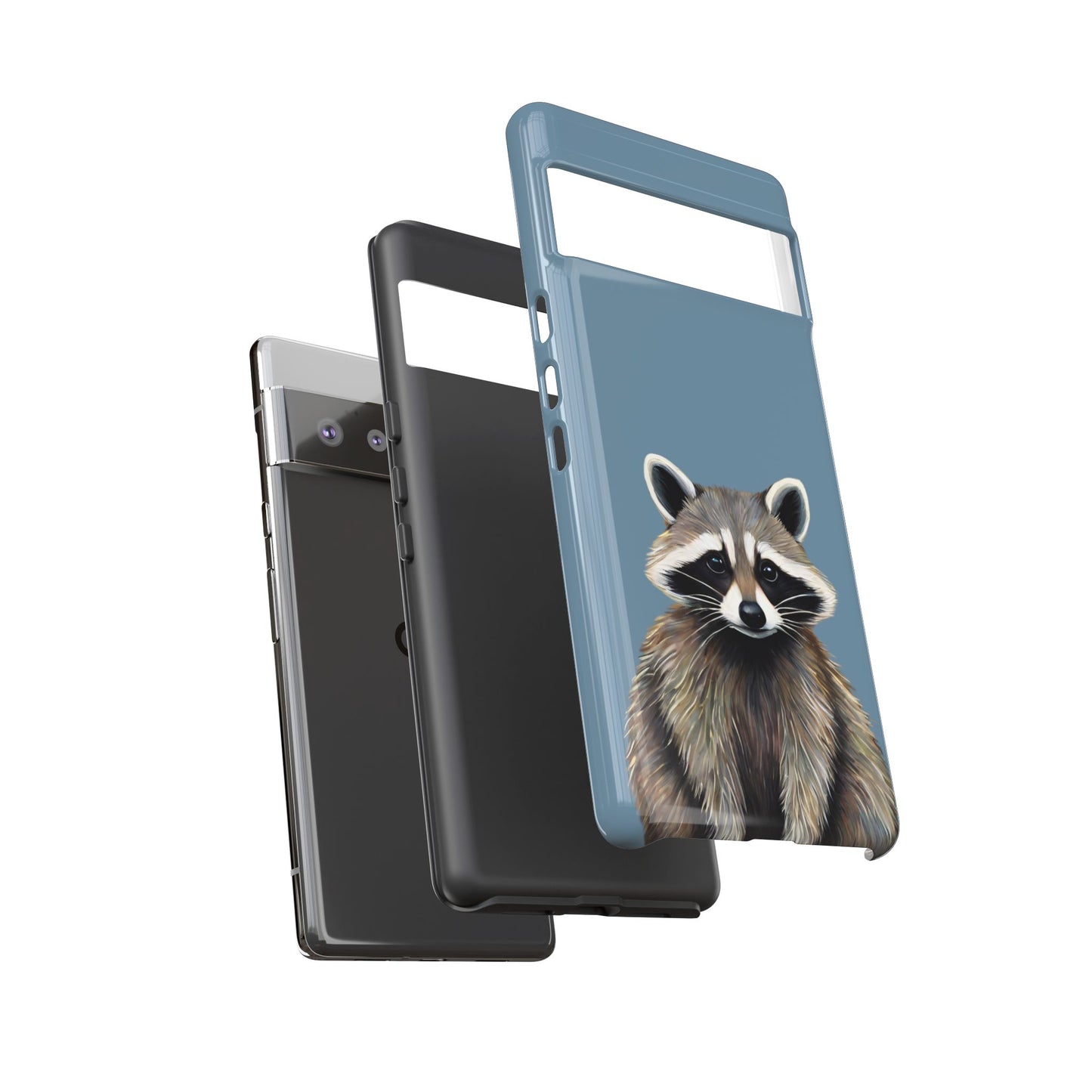 Raccoon Wildlife iPhone Samsung Galaxy Google Pixel Tough Cases