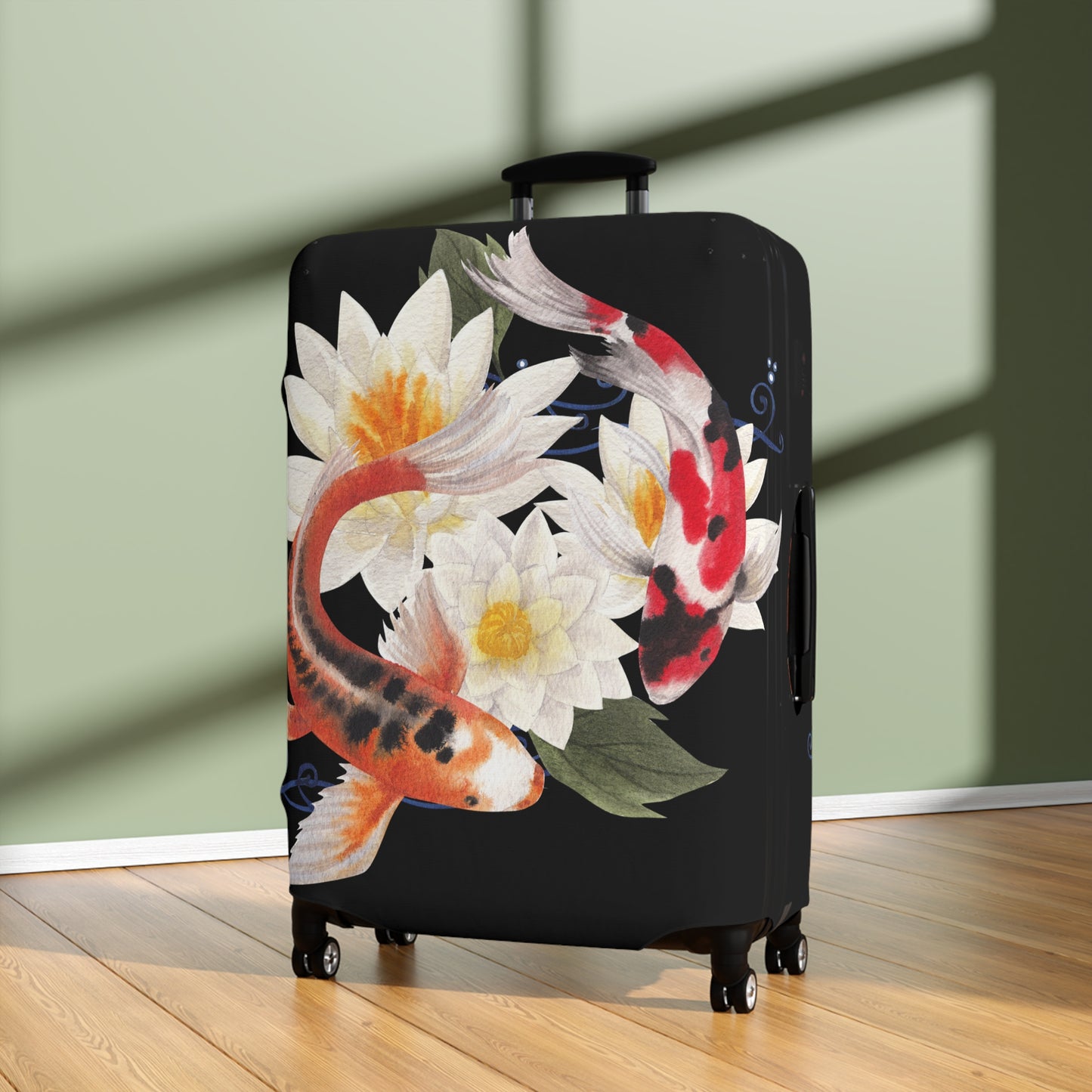 Koi Fish Duo Luggage Cover