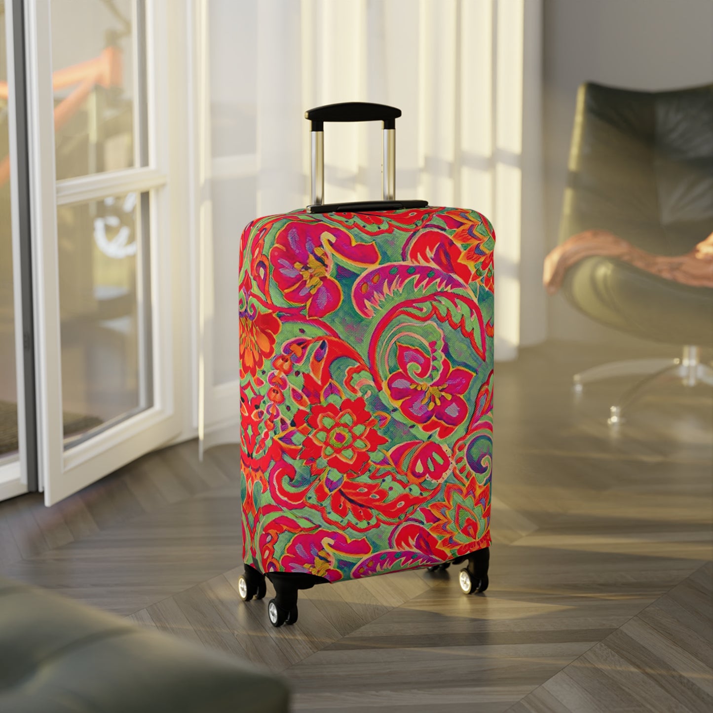 Tahiti Rich Abstract Luggage Cover