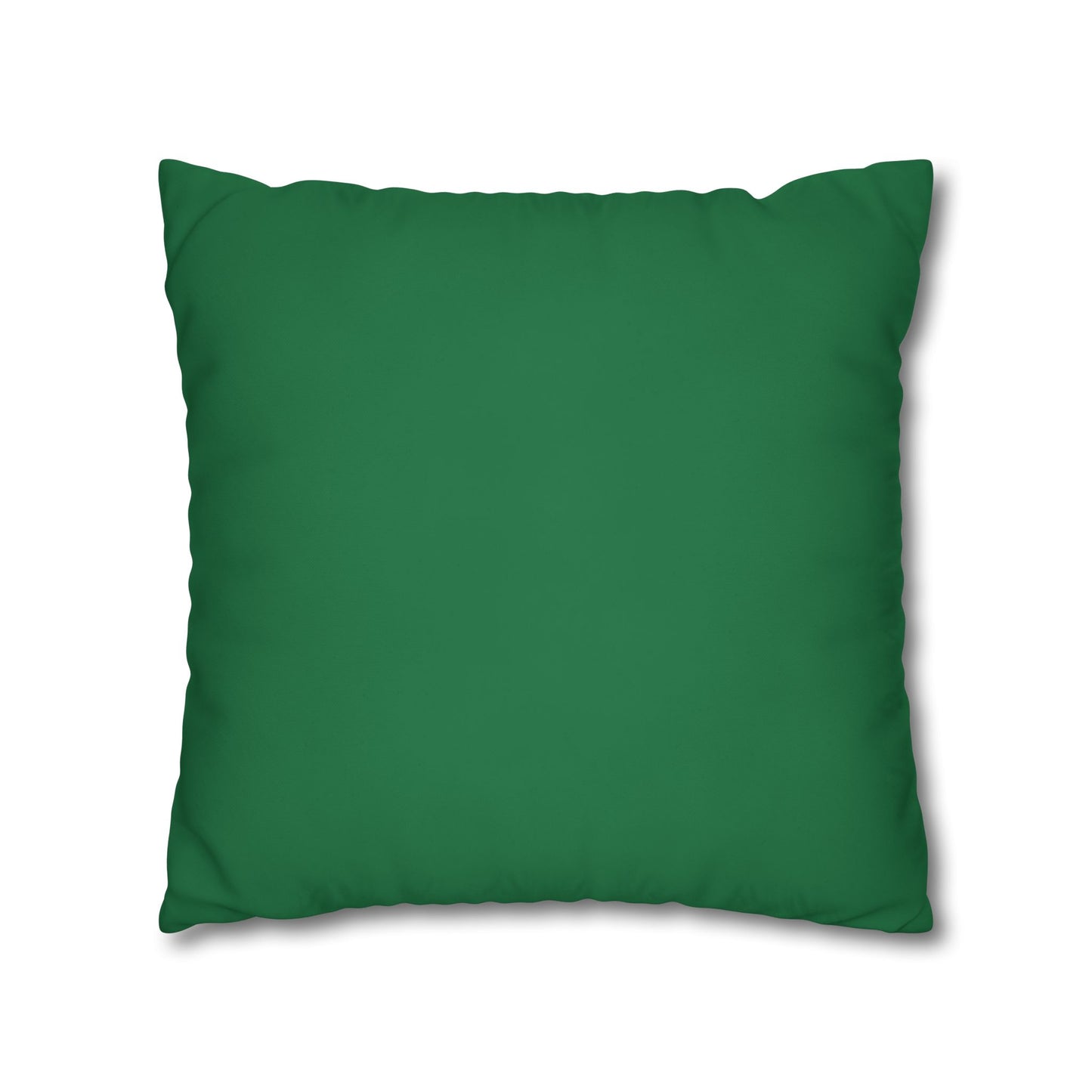 Christmas Tree Forest Square Poly Canvas Pillowcase