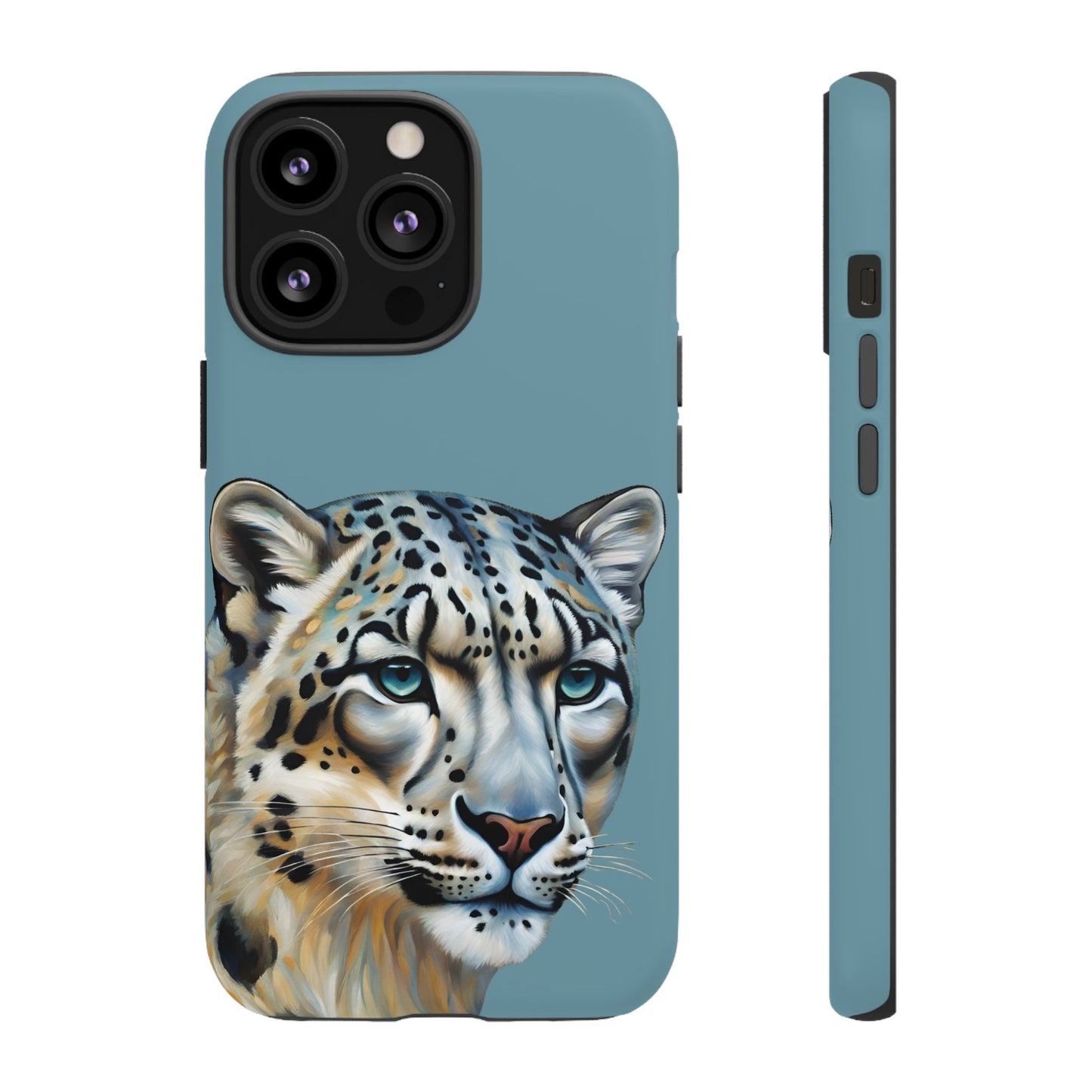 Snow Leopard iPhone Samsung Galaxy Google Pixel Tough Cases