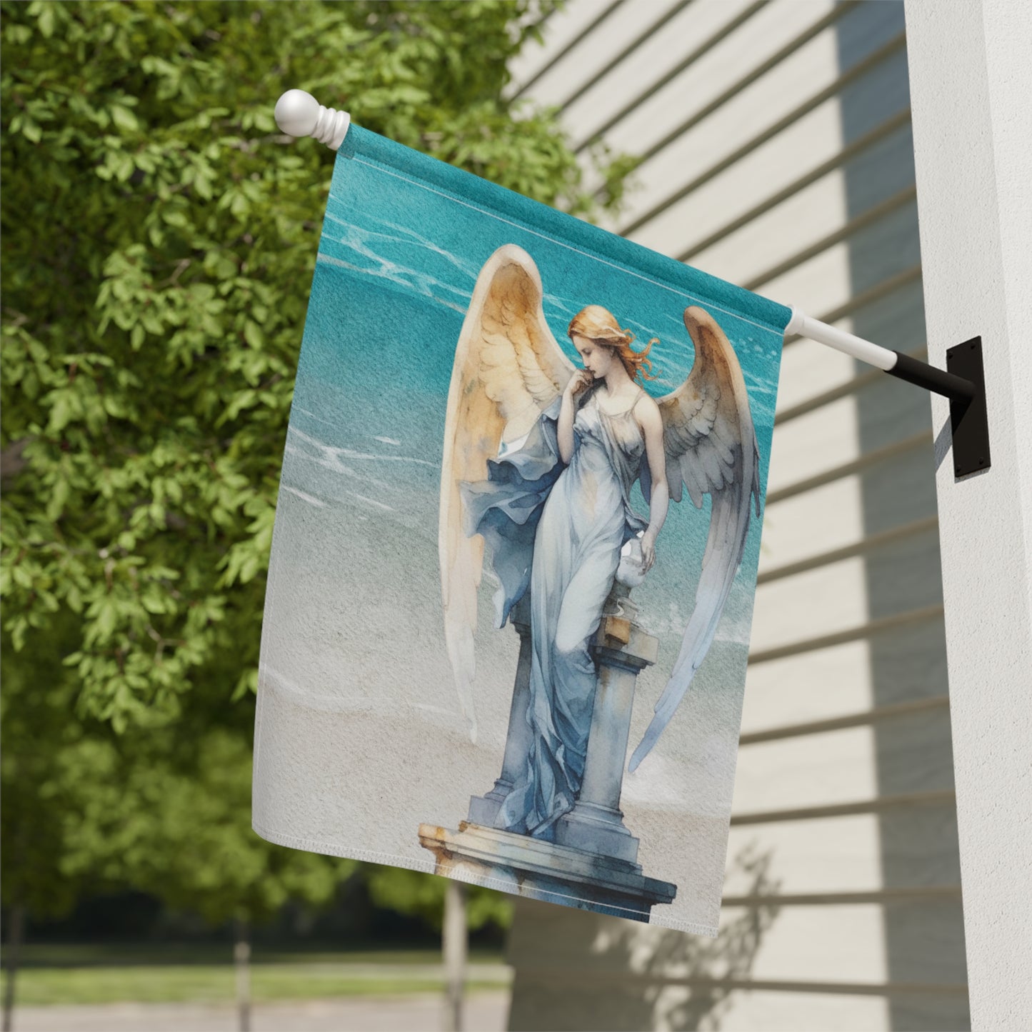 Beach Angel Garden & House Flag/Banner