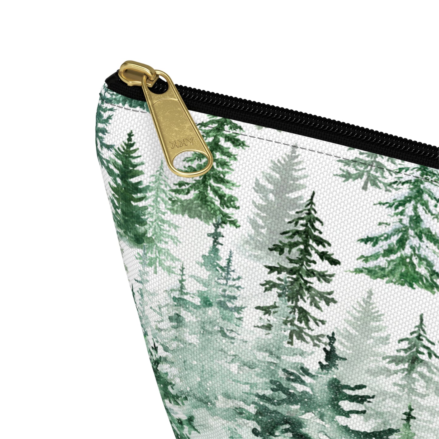 Pines in the Snow Accessory Pouch w T-bottom