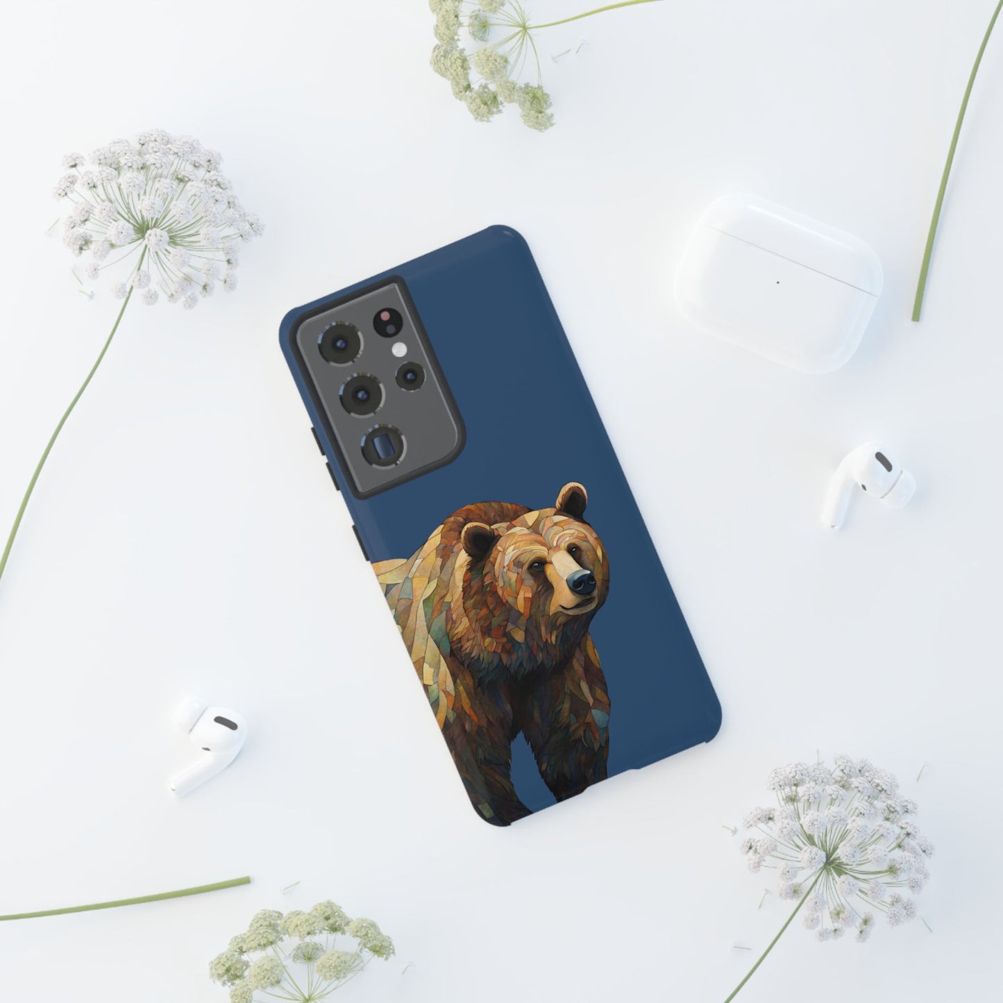 Grizzly Wildlife iPhone Samsung Galaxy Google Pixel Tough Cases