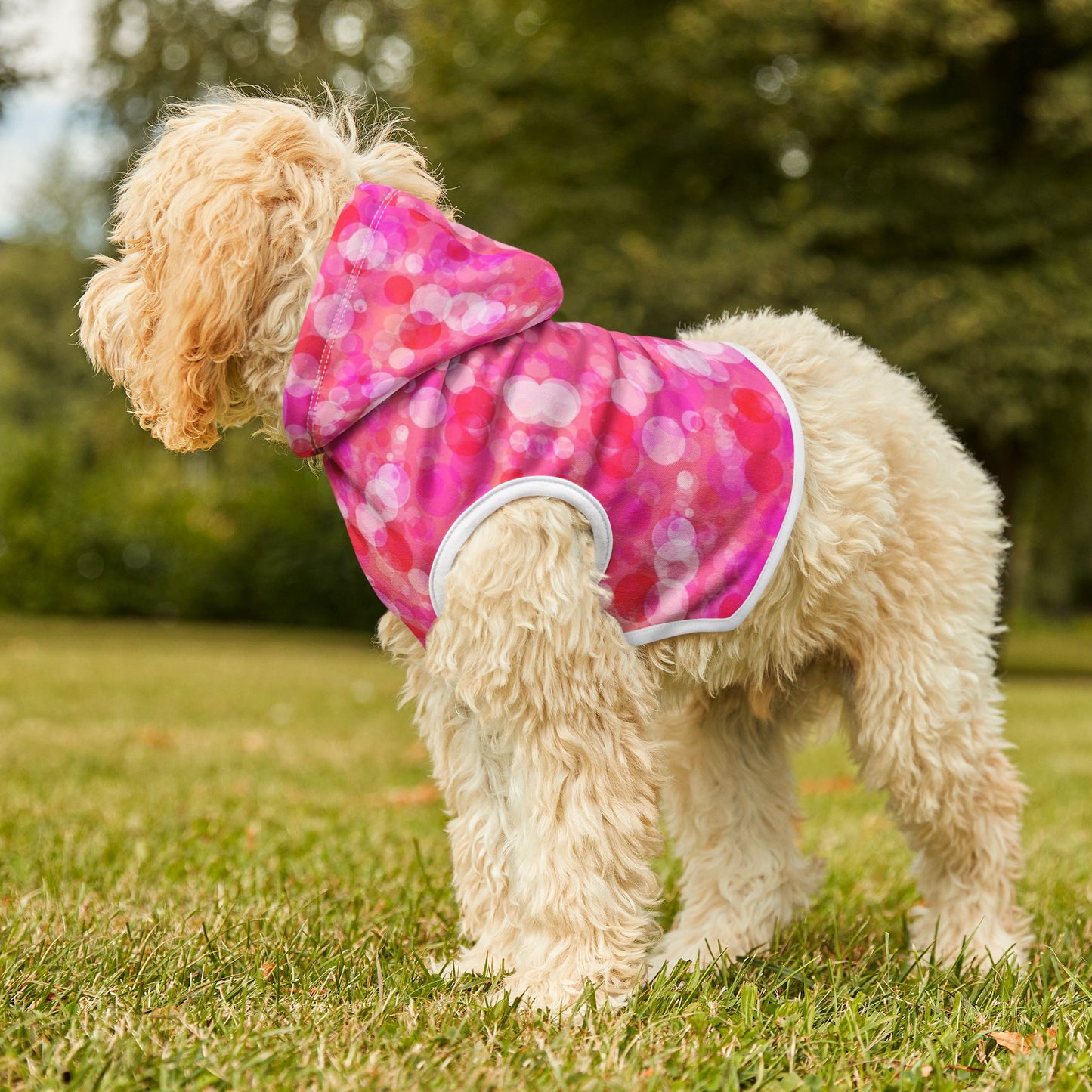 Poppin Pink Pet Hoodie