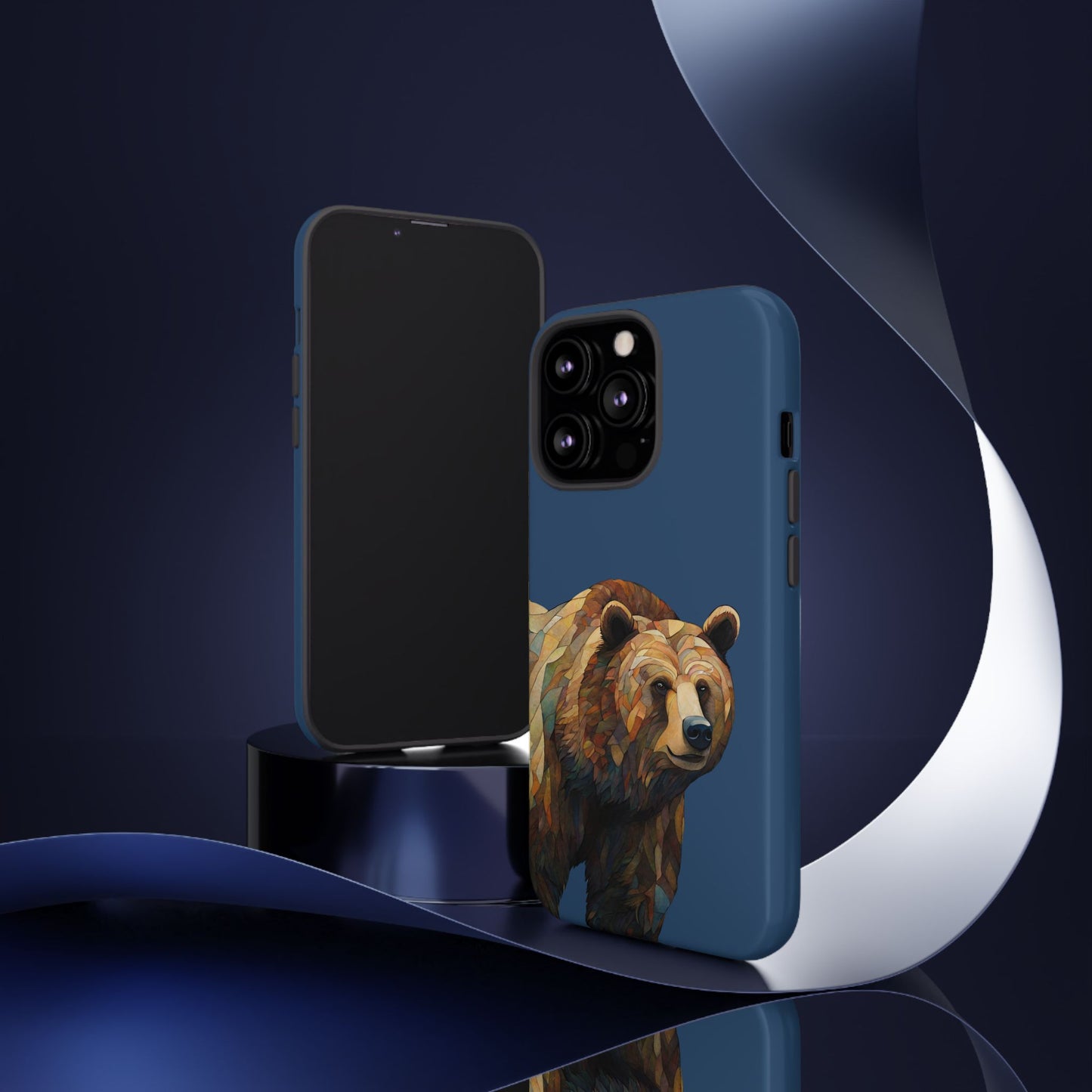 Grizzly Wildlife iPhone Samsung Galaxy Google Pixel Tough Cases