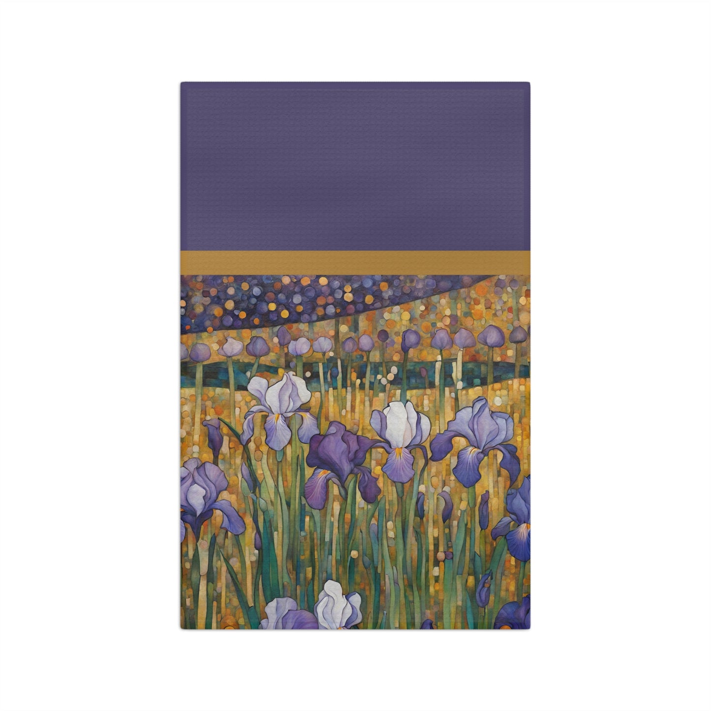 Iris Dreams Microfiber Tea Towel