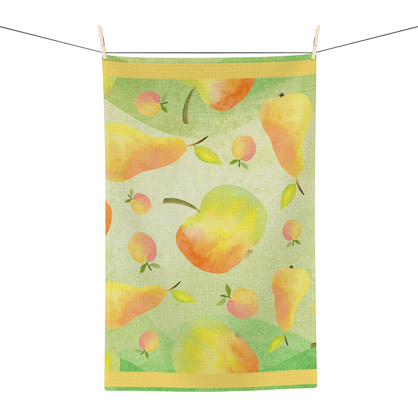 Pears & Apples Microfiber Tea Towel