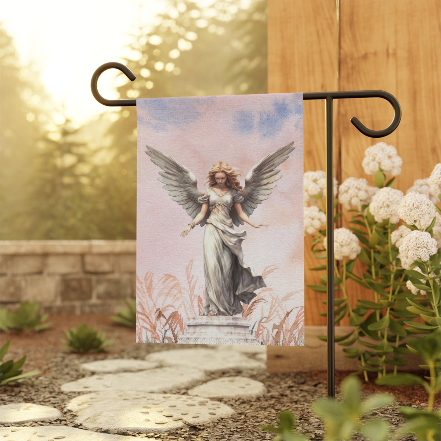 Angel in Field 2-Sided Garden & House Banner