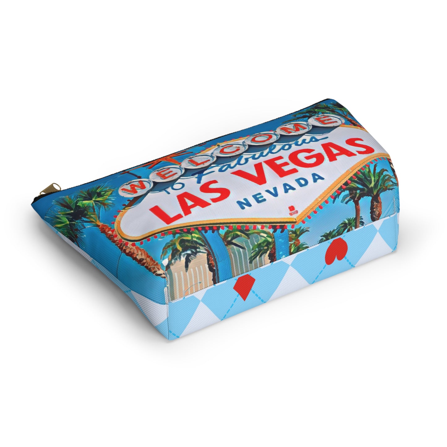 Fabulous Las Vegas Accessory Pouch w T-bottom