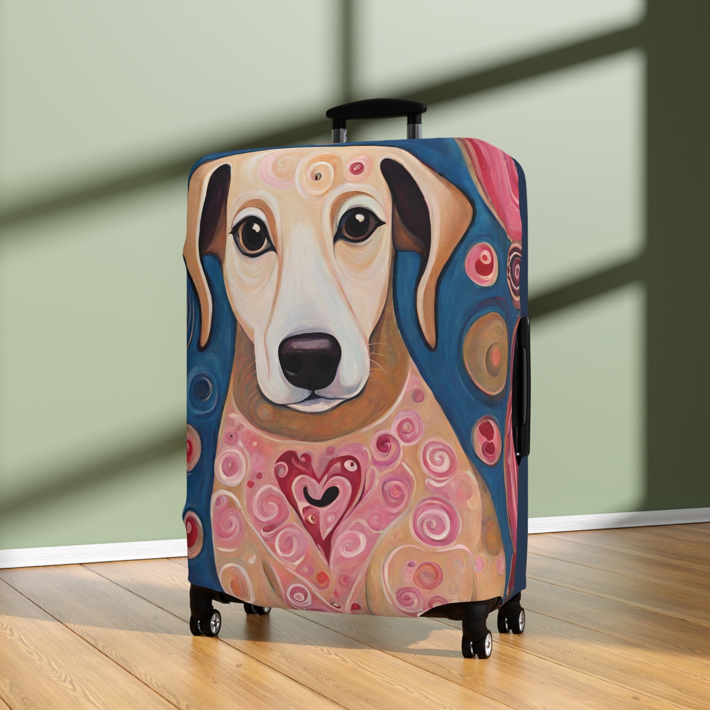 Love to Travel Luggage Cover ONLY