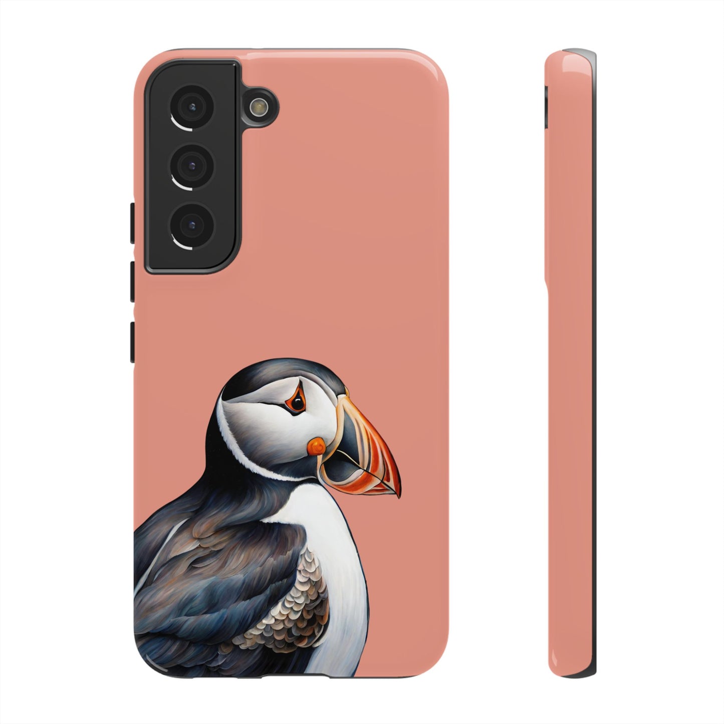 Puffin Wildlife iPhone Samsung Galaxy Google Pixel Tough Cases