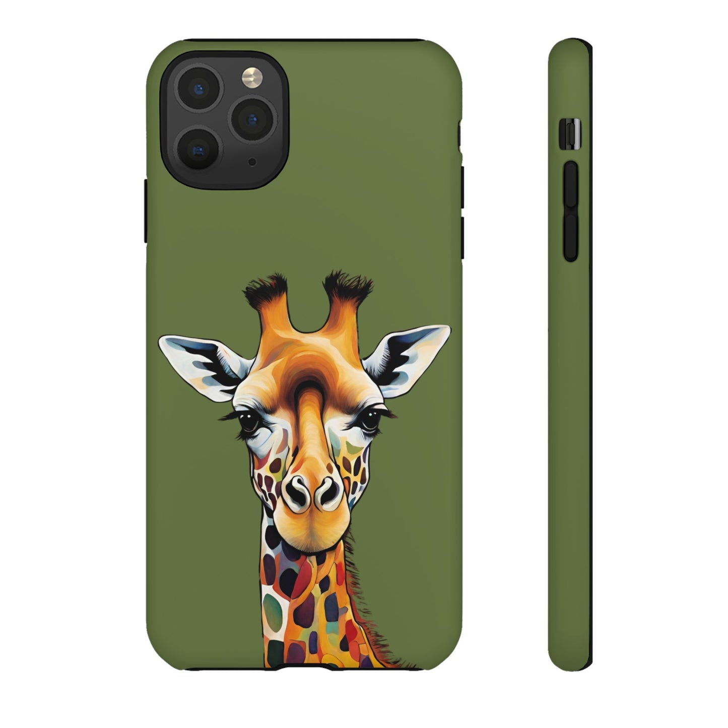 Giraffe Wildlife iPhone Samsung Galaxy Google Pixel Tough Cases