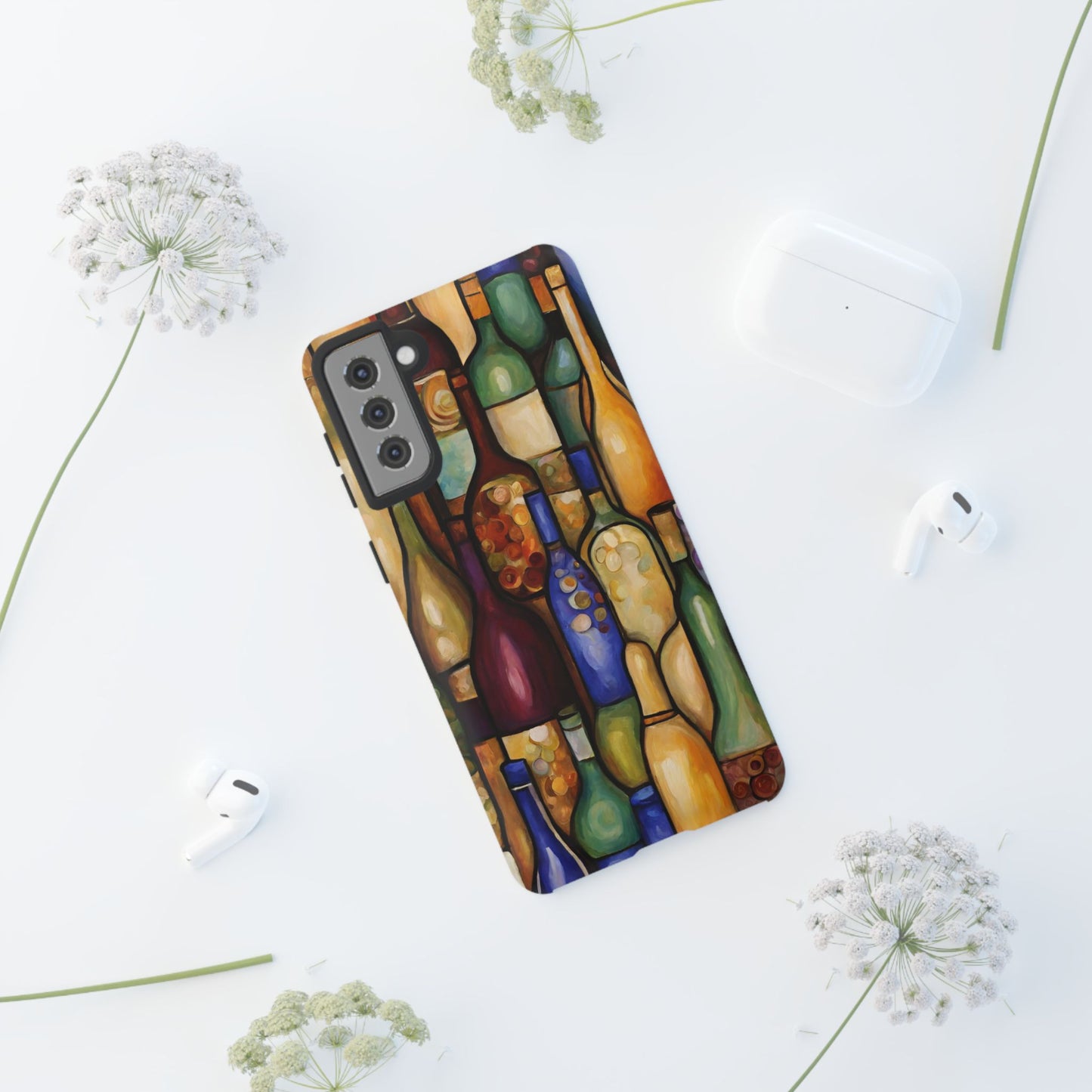 Vino Abstract iPhone Samsung Galaxy Google Pixel Tough Cases