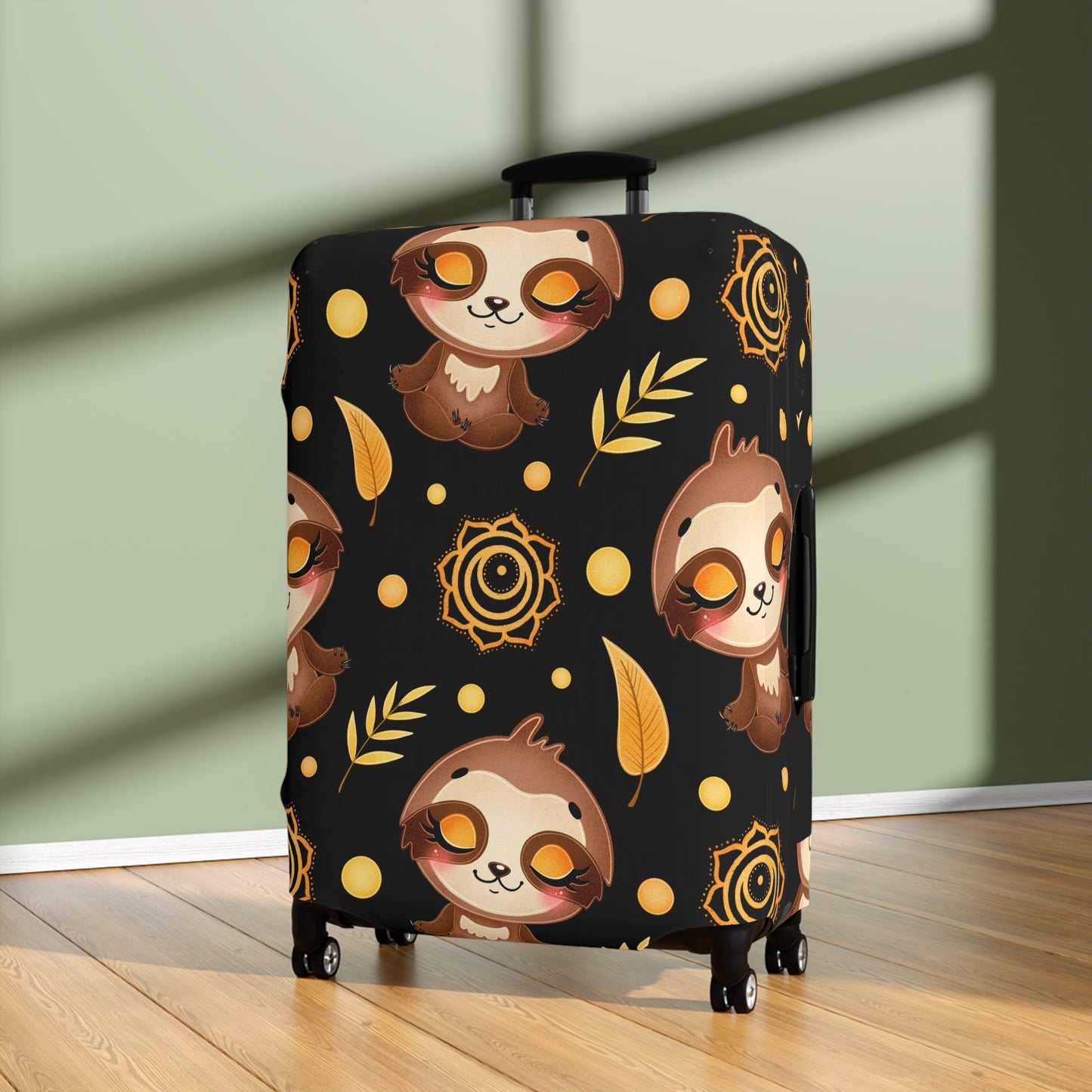 Zen Sloth Luggage Cover