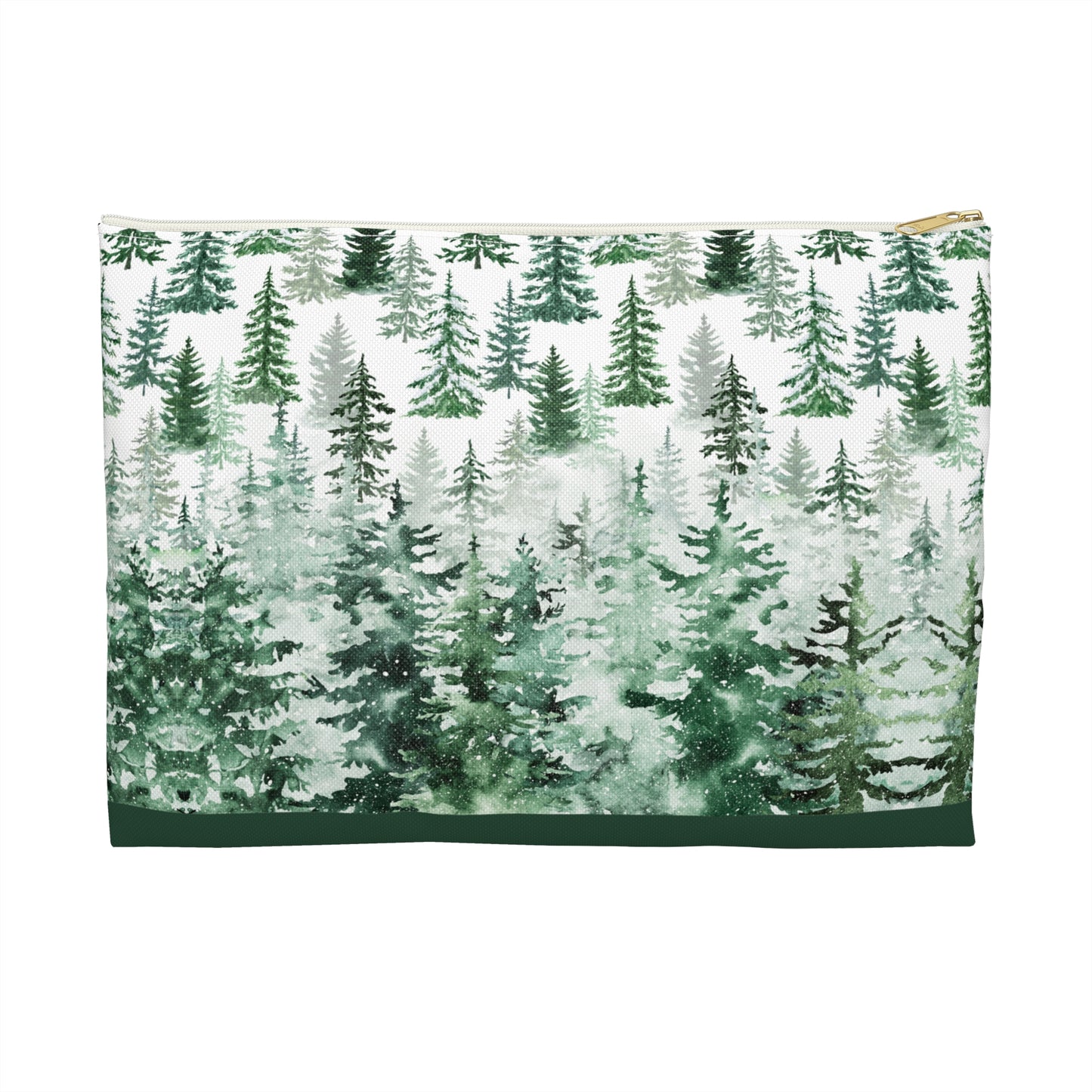 Pines in the Snow Accessory Pouch