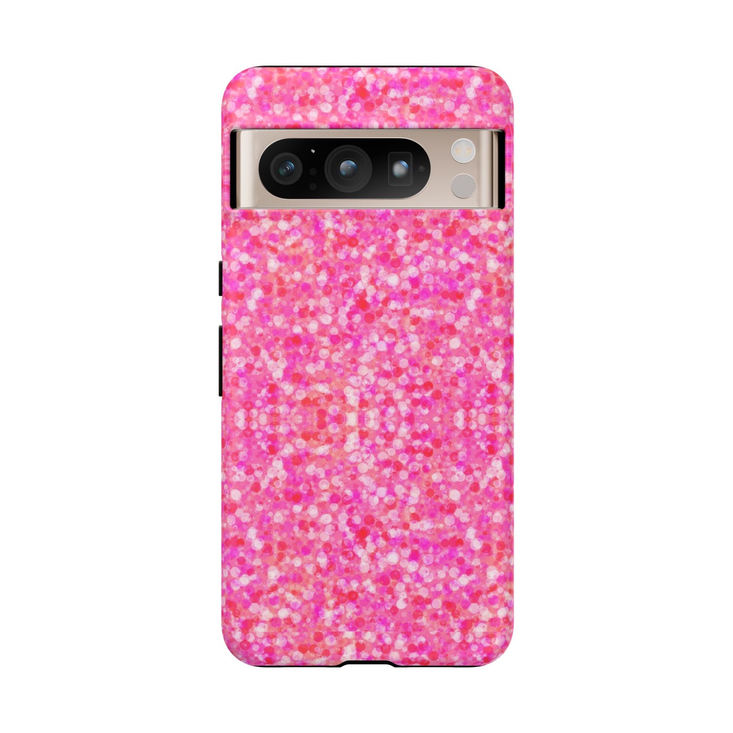 Poppin Pink iPhone Samsung Galaxy Google Pixel Tough Cases