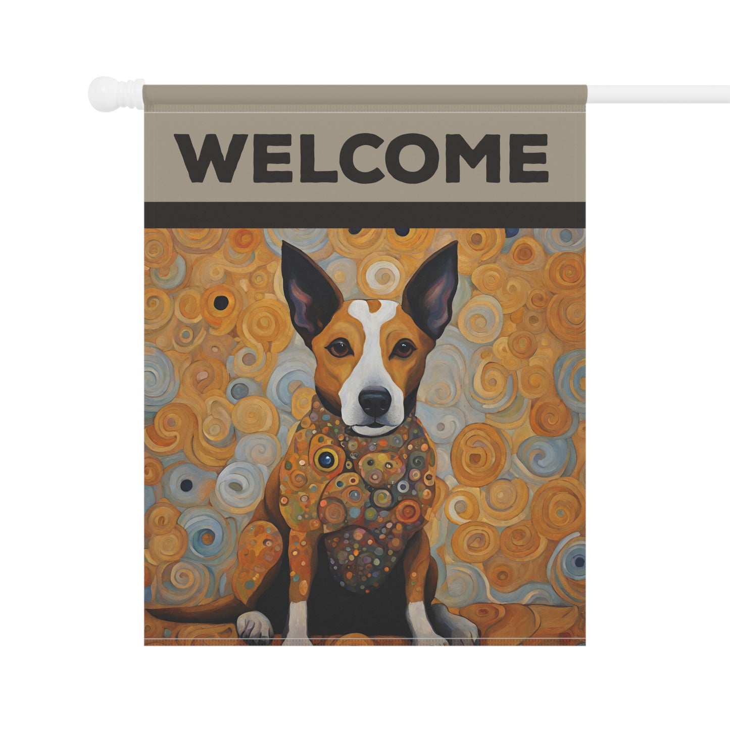 Owen Welcome 2-Sided Garden & House Flag/Banner