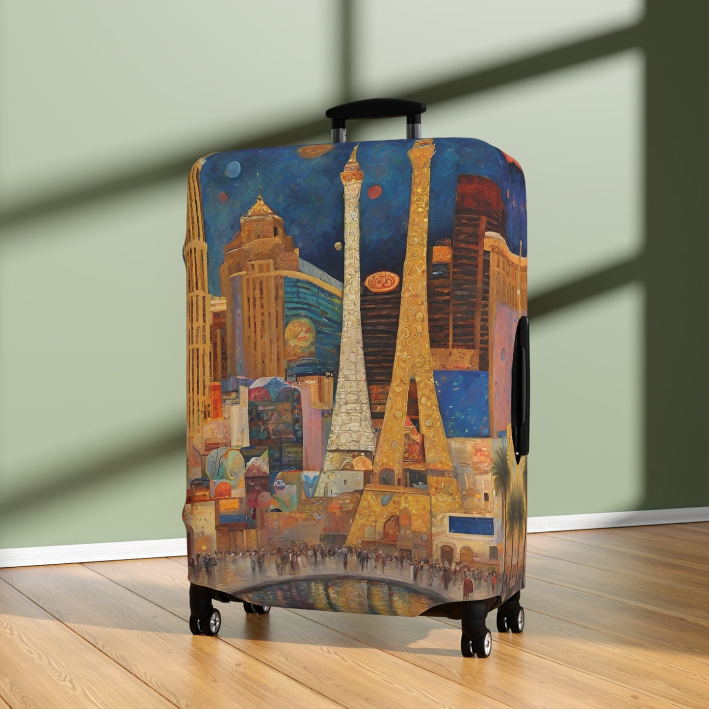 Let's Travel Luggage Cover