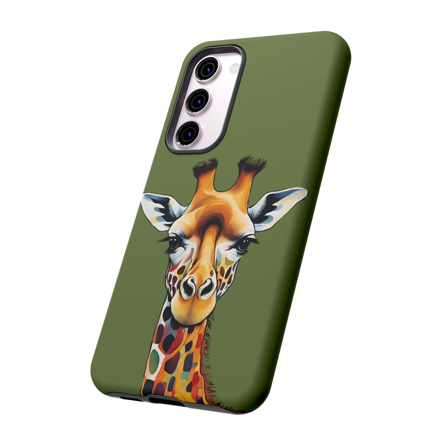 Giraffe Wildlife iPhone Samsung Galaxy Google Pixel Tough Cases