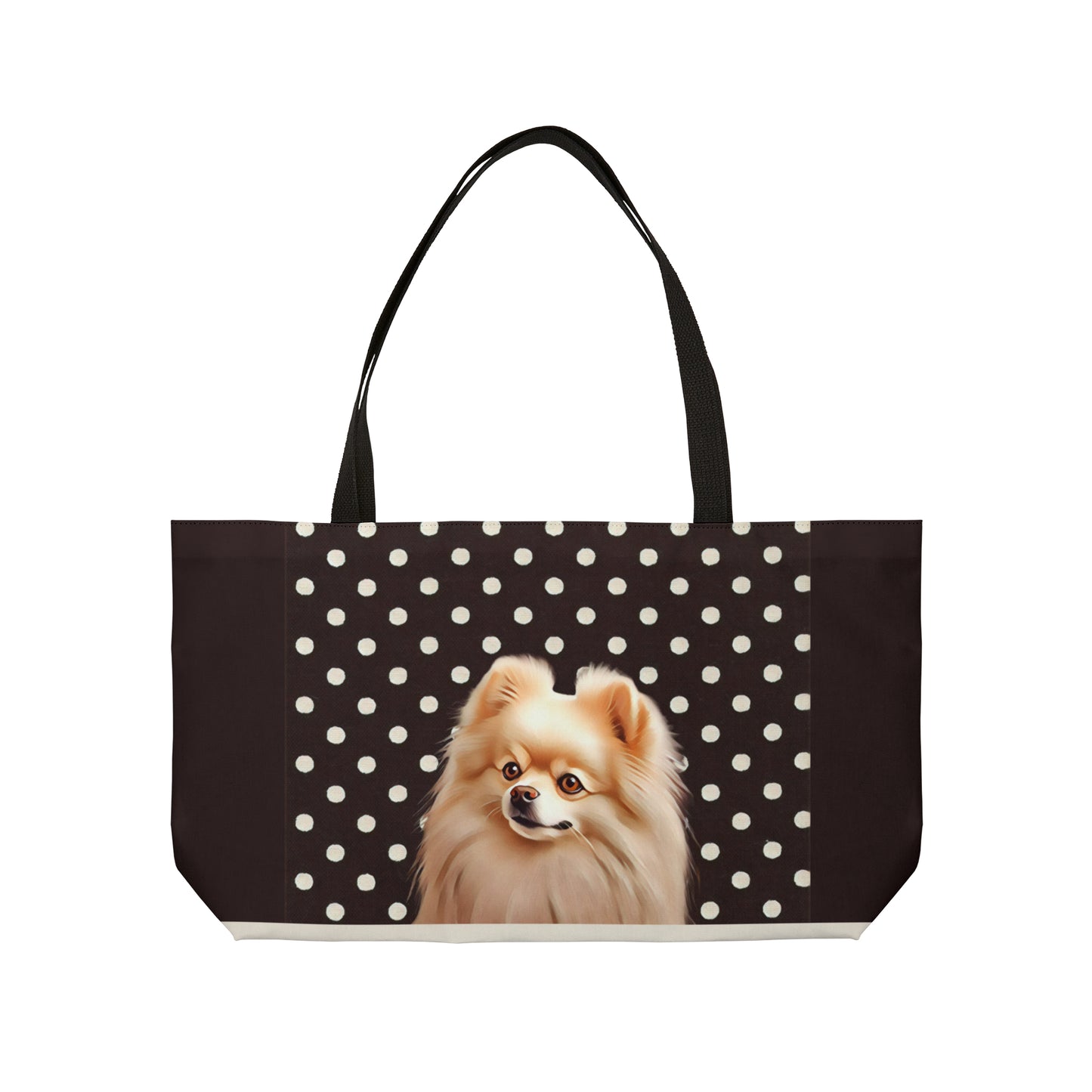 Pomeranian Weekender Tote Bag