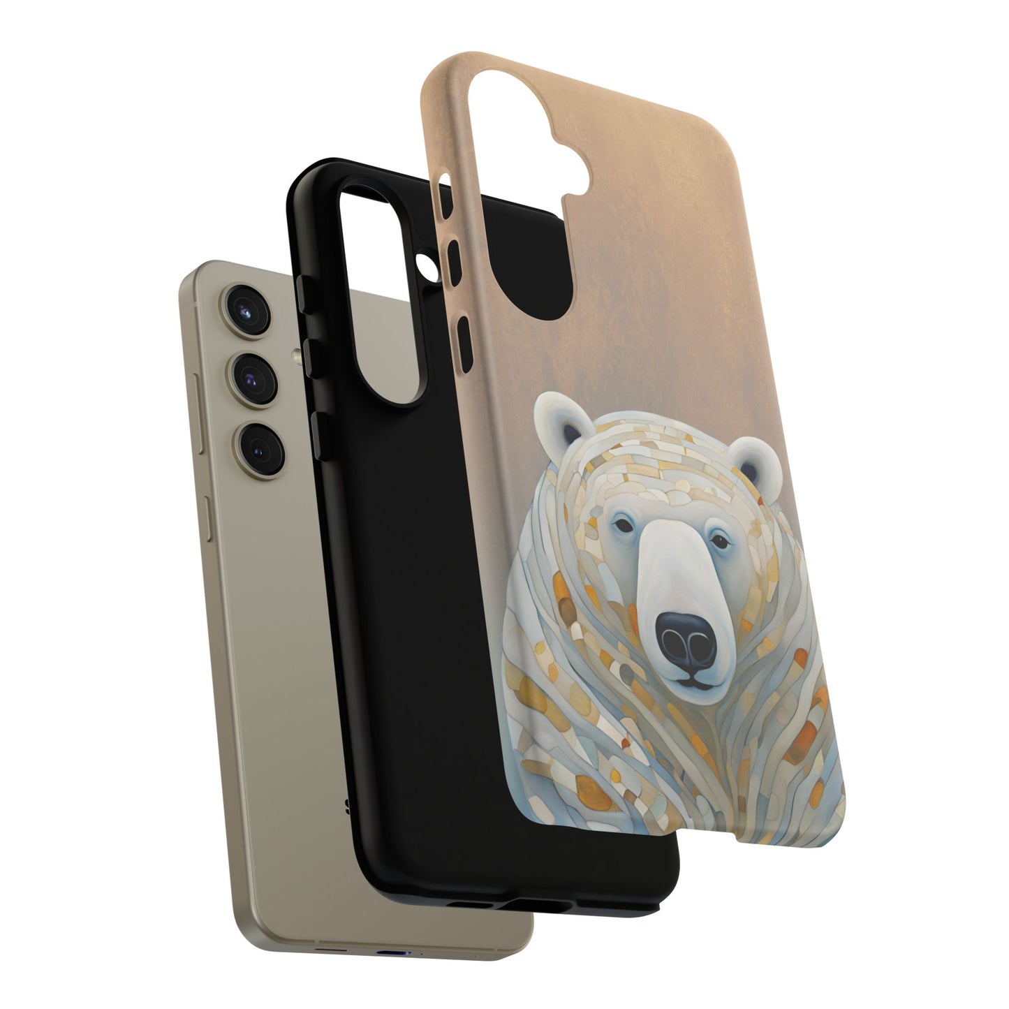 Polar Bear Wildlife iPhone Samsung Galaxy Google Pixel Tough Cases