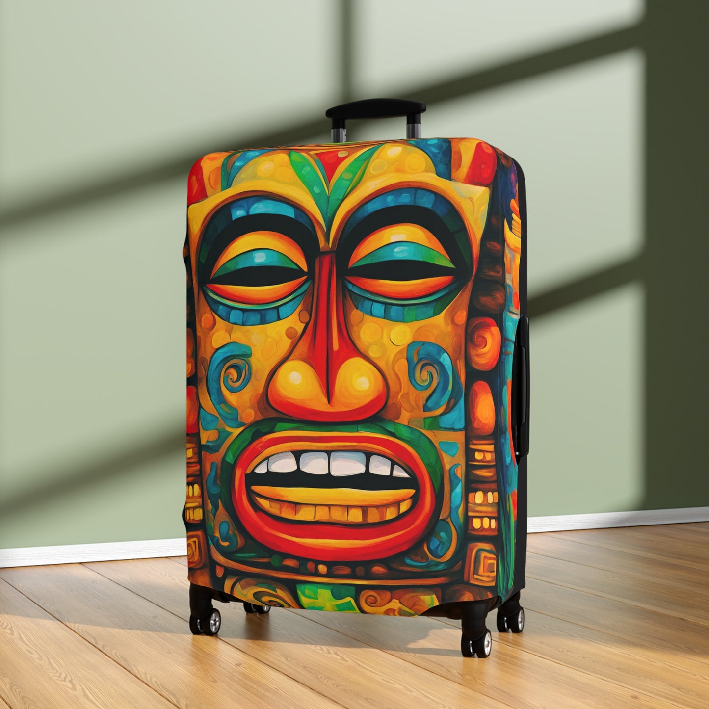 Happy Tiki Luggage Cover ONLY