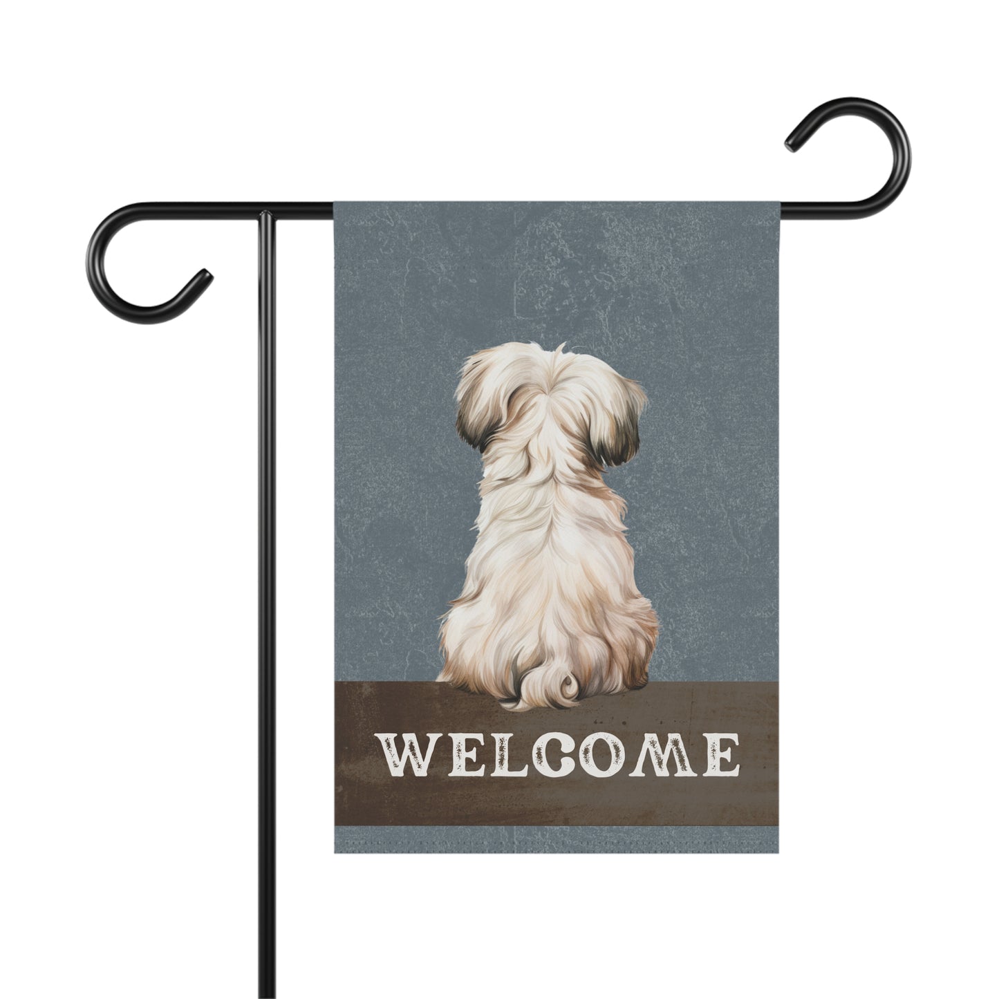 Maltese Welcome 2-Sided Garden & House Flag/Banner