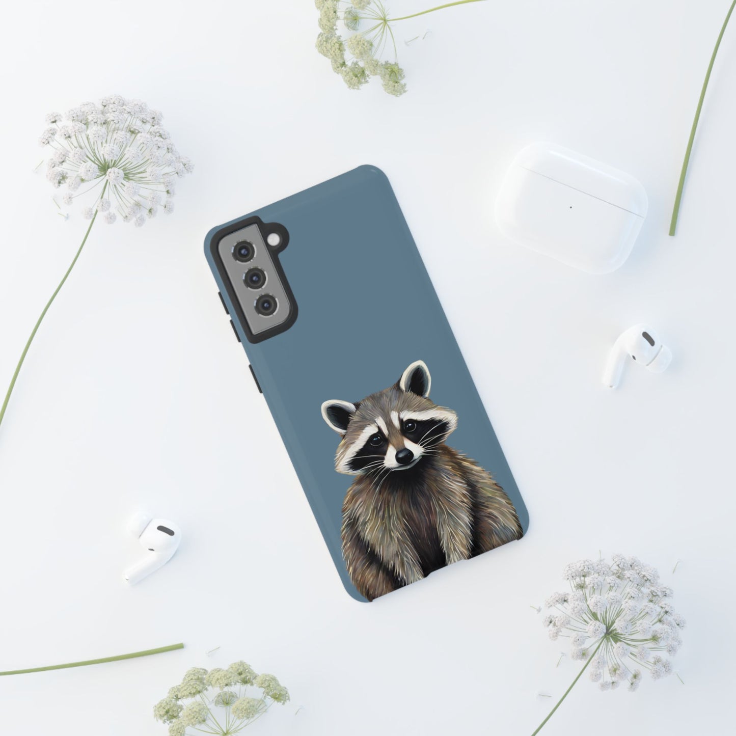 Raccoon Wildlife iPhone Samsung Galaxy Google Pixel Tough Cases