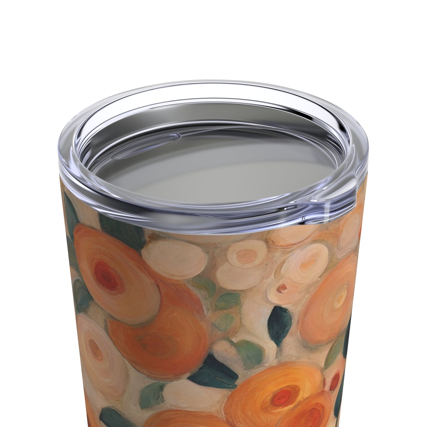 Citrus Floral Stainless Steel Tumbler 20oz