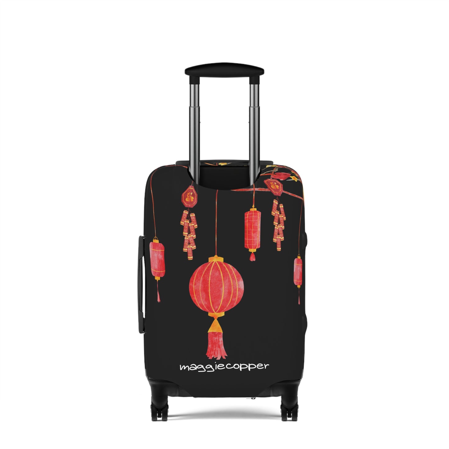 Chinese Paper Lanterns Luggage Cover