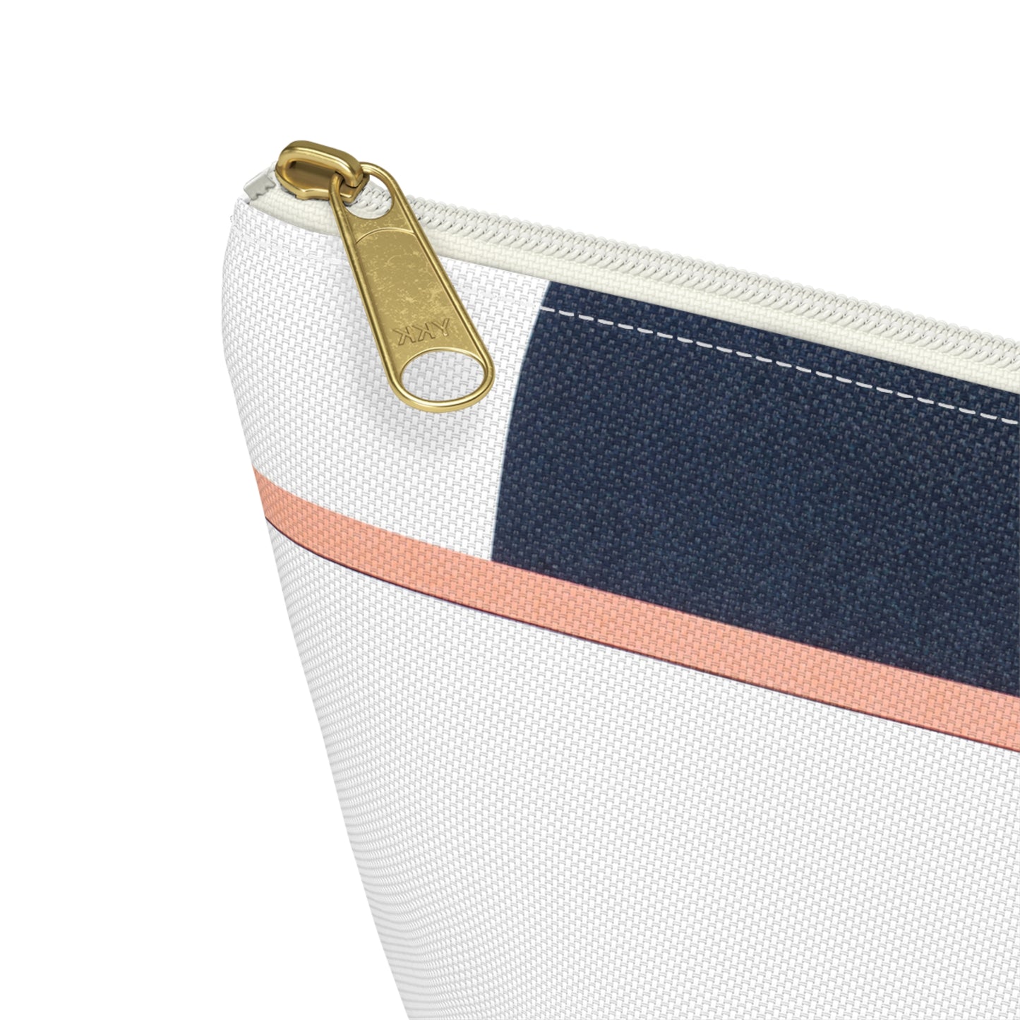 Modern Nautical Accessory Pouch w T-bottom