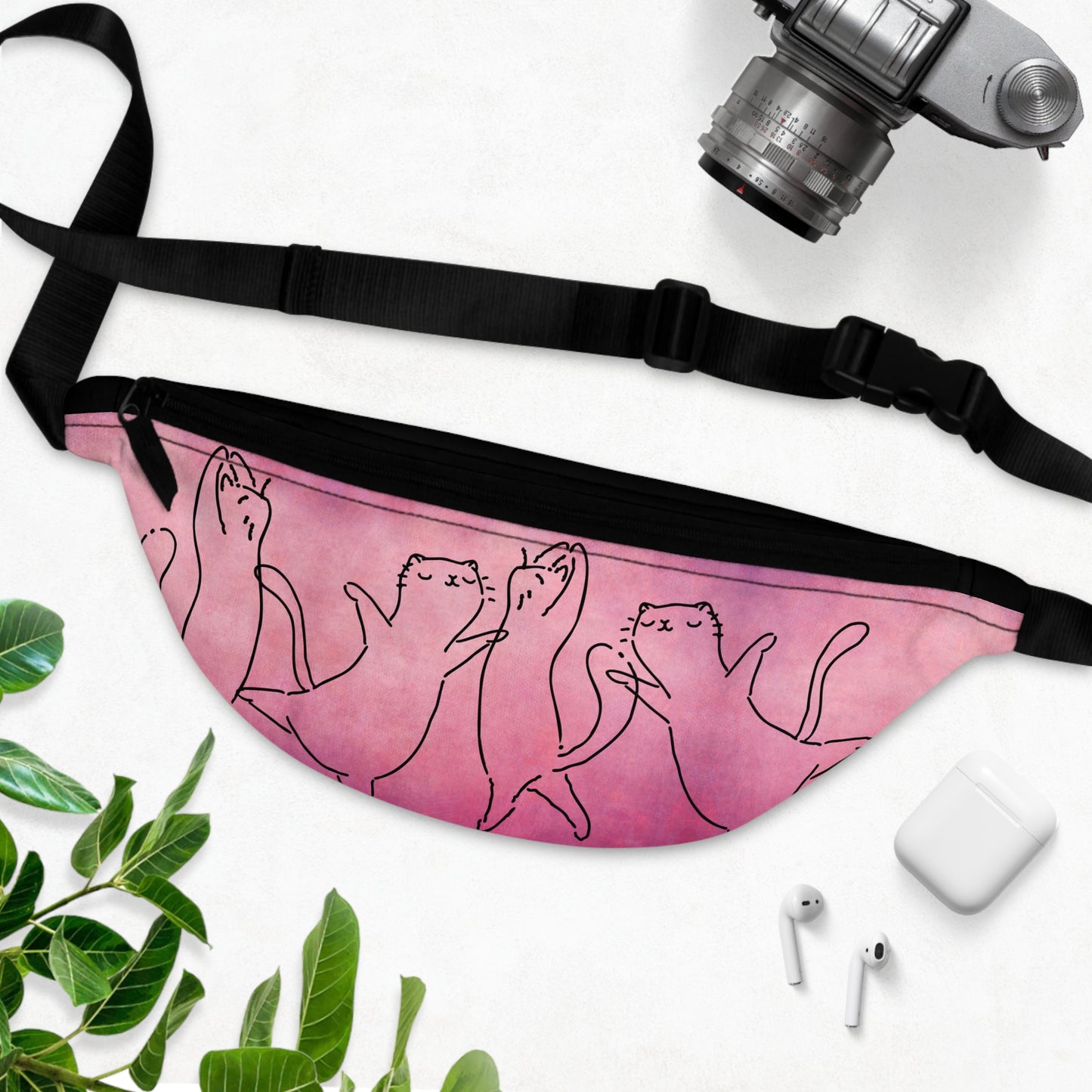 Cat Ballet Fanny Pack