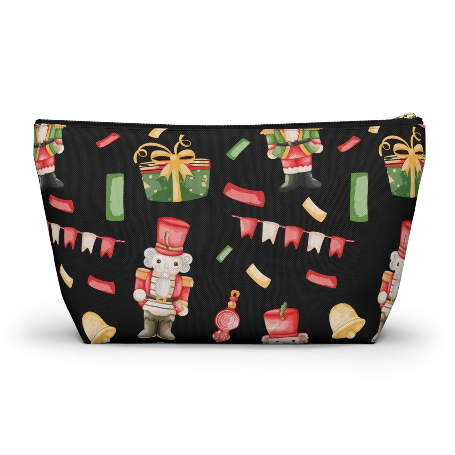 Nutcracker Sweet Accessory Pouch w T-bottom