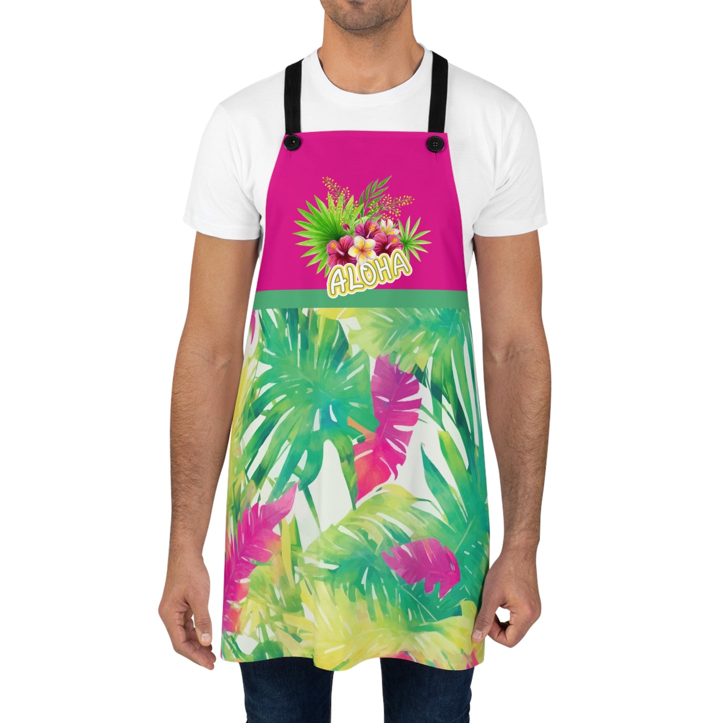 Aloha Flowers Apron