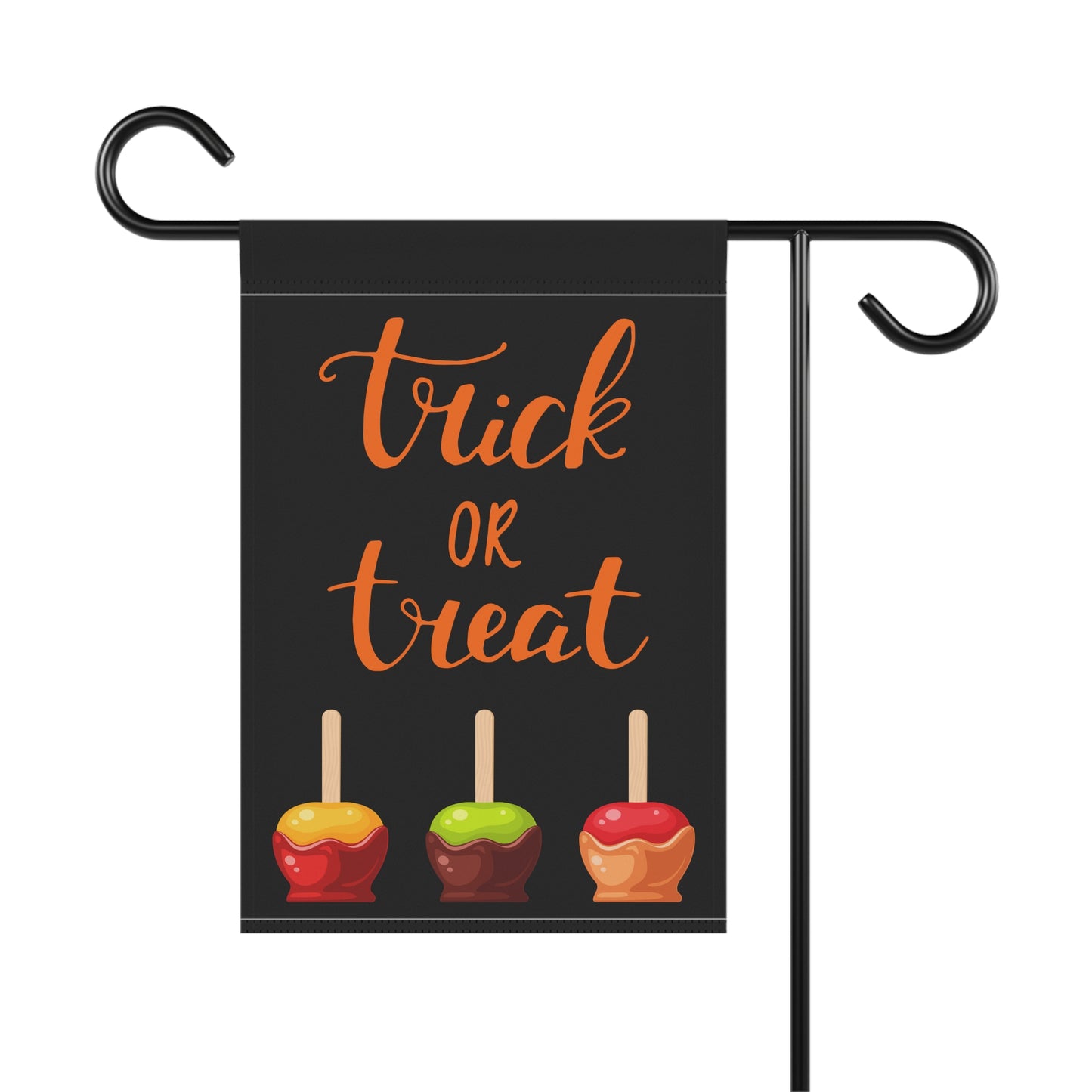 Trick or Treat Candy Apples 2-Sided Garden & House Banner