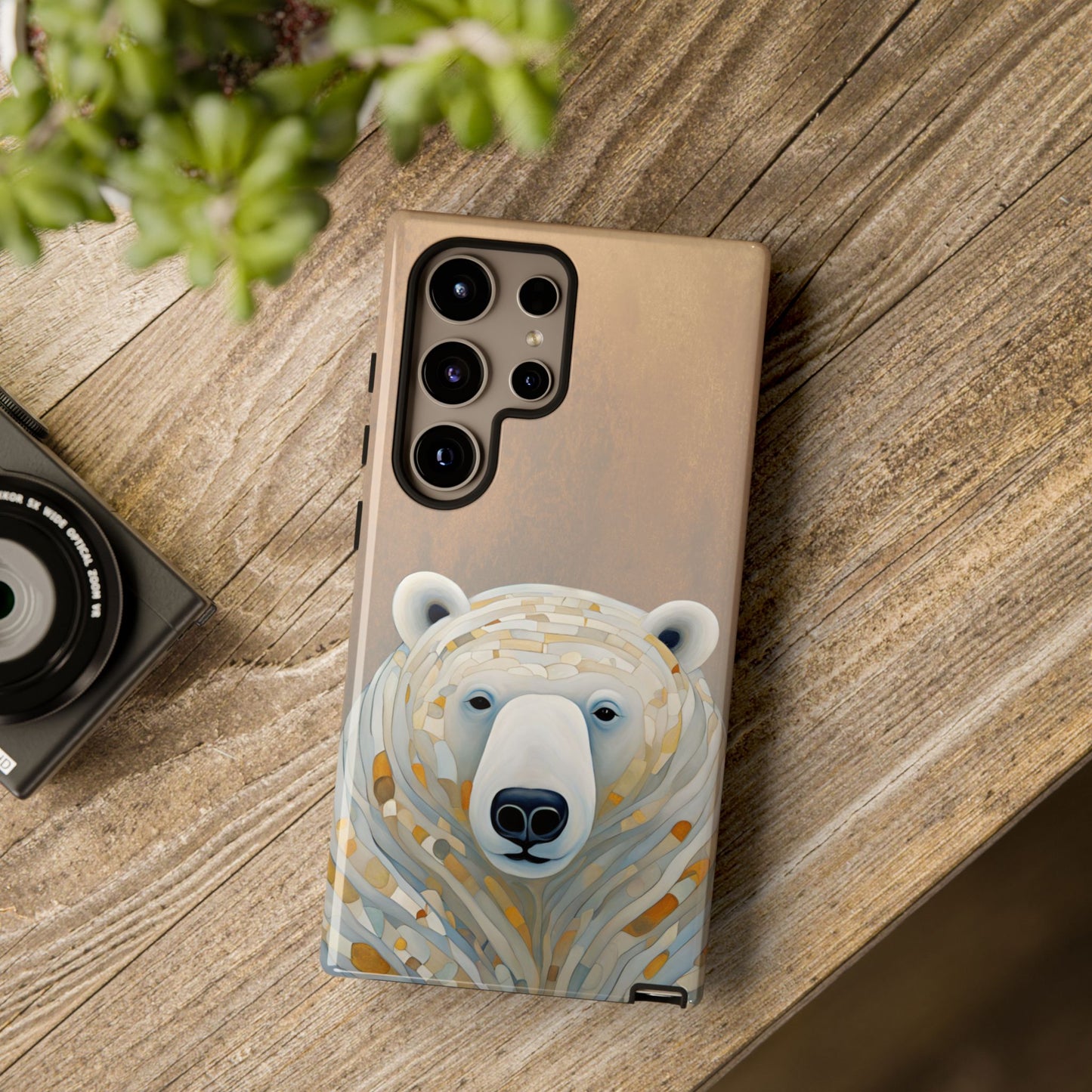 Polar Bear Wildlife iPhone Samsung Galaxy Google Pixel Tough Cases