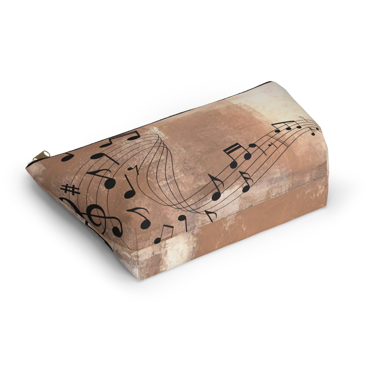 Music Notes Scuff Accessory Pouch w T-bottom