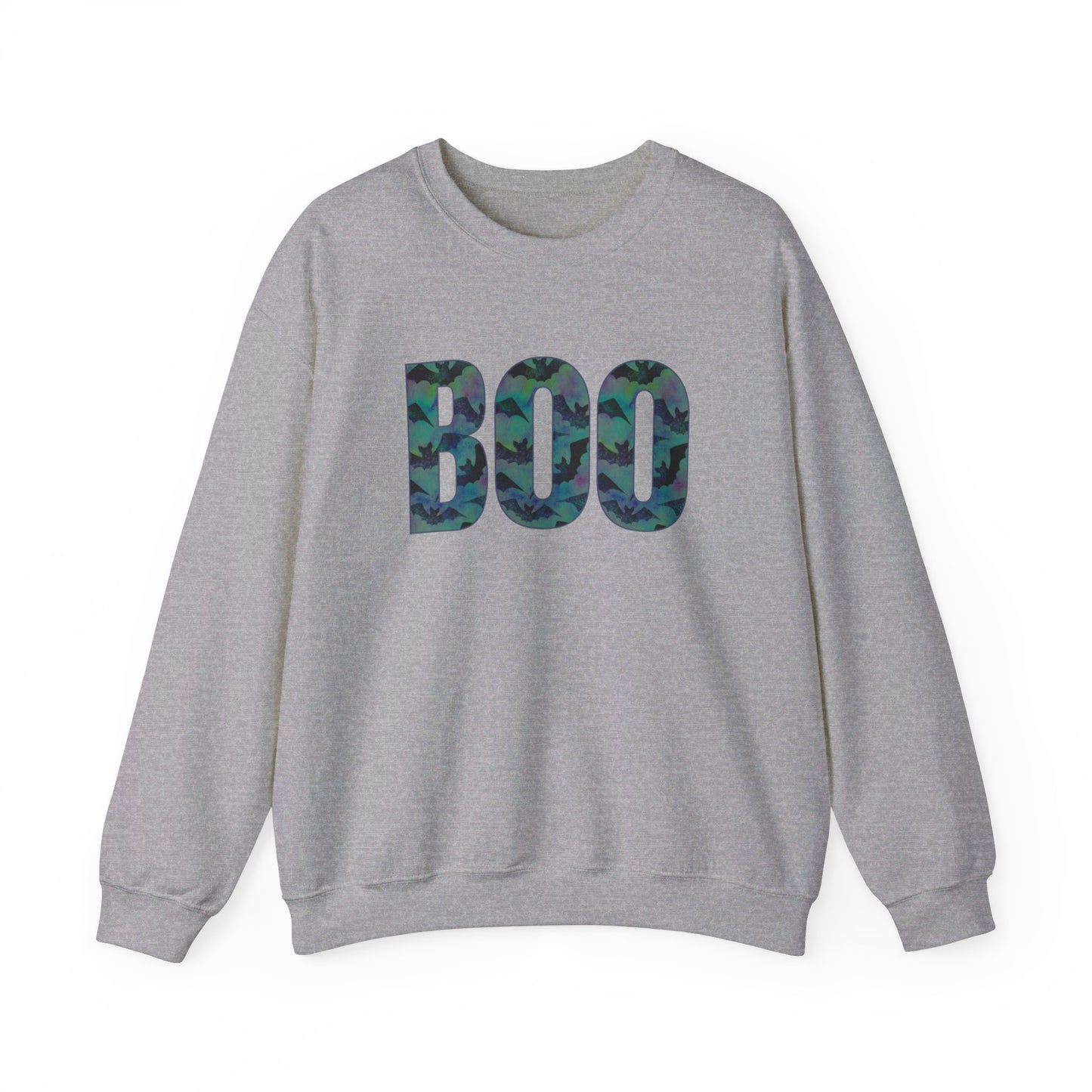 Bats BOO Unisex Heavy Blend™ Crewneck Sweatshirt