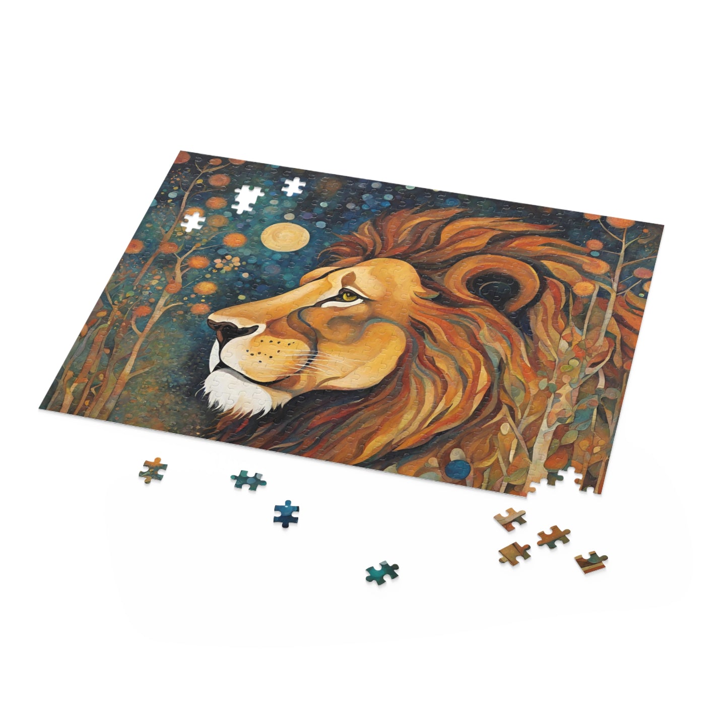 Midnight Lion Puzzle (500-Piece)