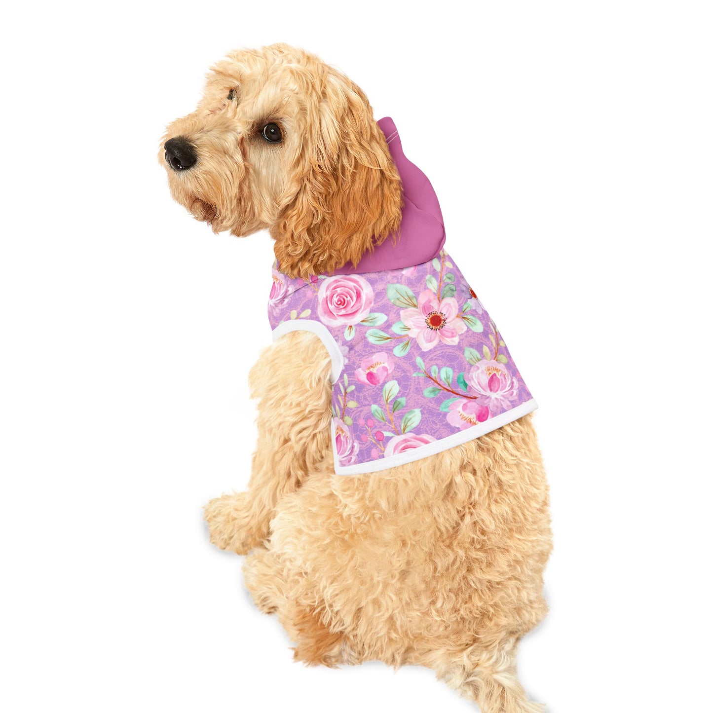 Ann Floral Pet Hoodie