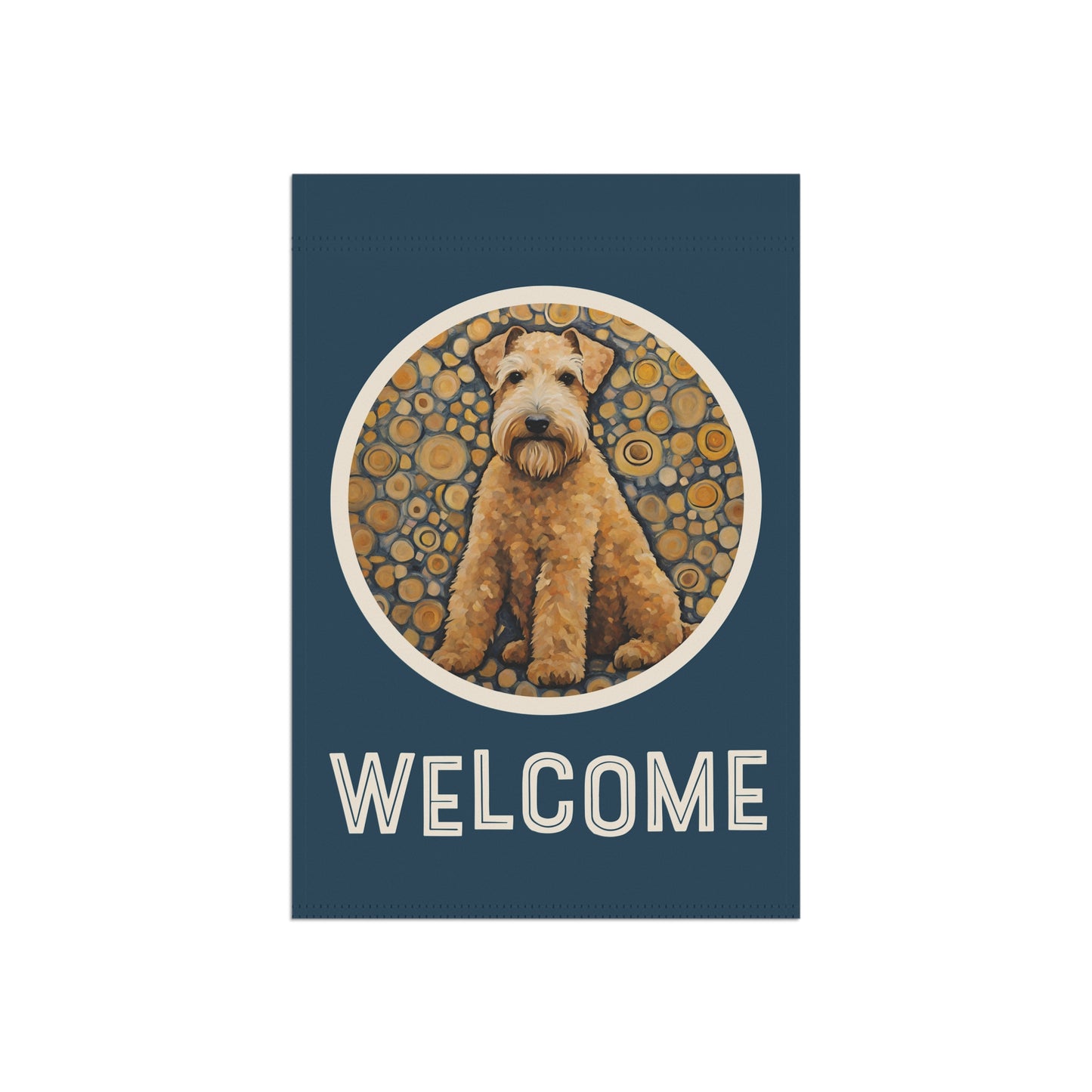 Lakeland Terrier Welcome 2-Sided Garden & House Flag/Banner