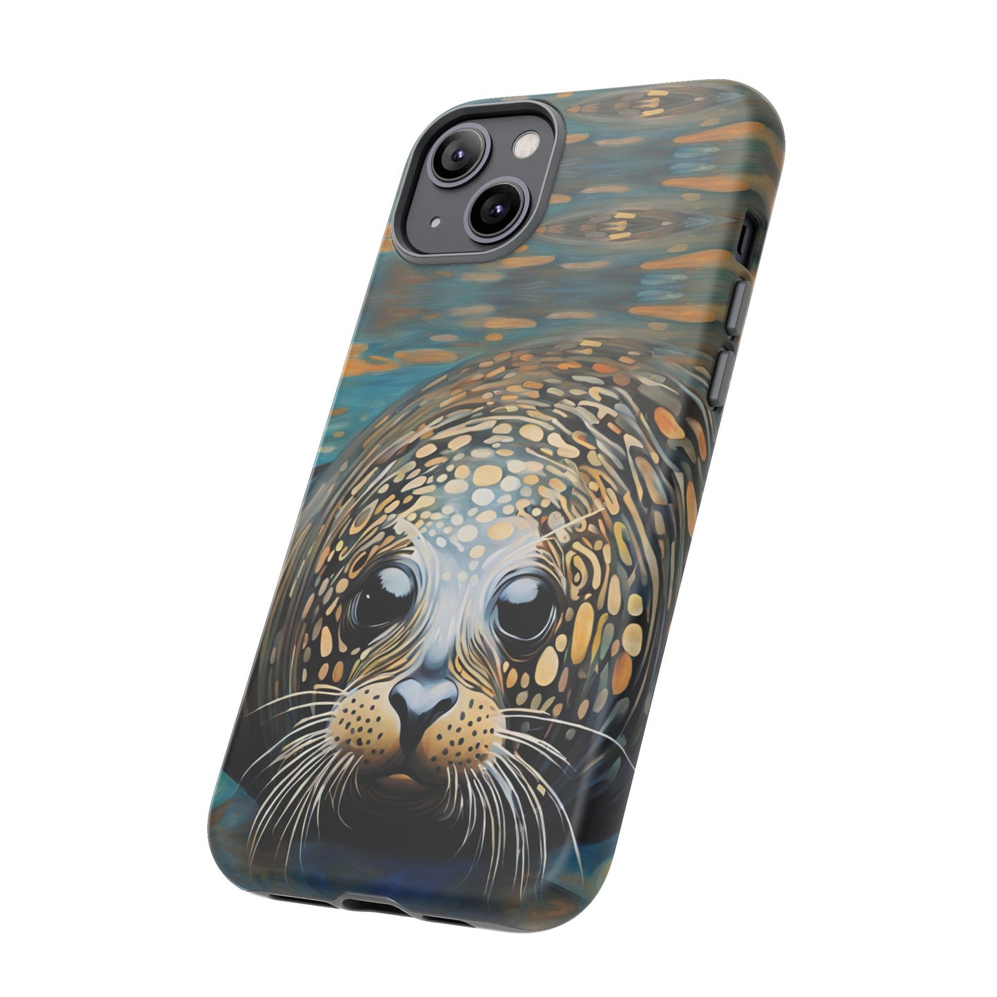 Harbor Seal Wildlife iPhone Samsung Galaxy Google Pixel Tough Cases