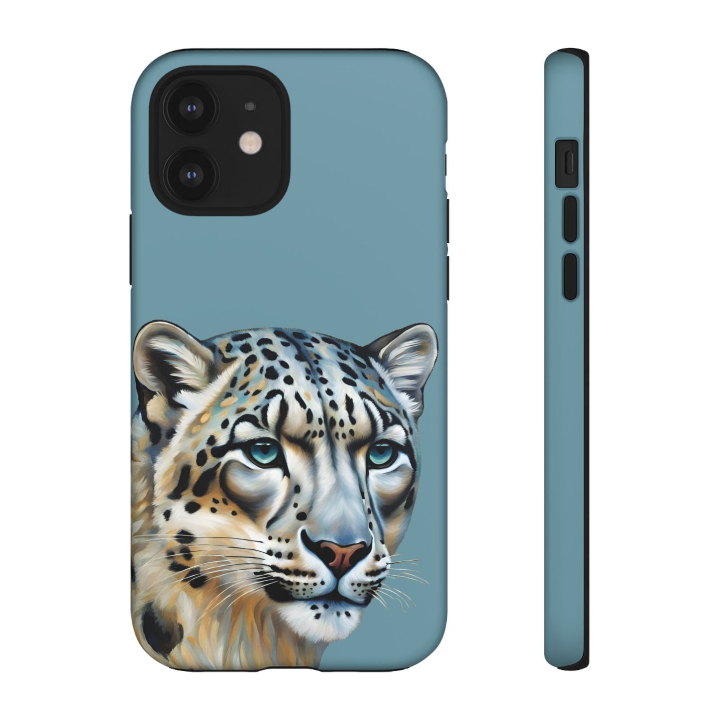 Snow Leopard iPhone Samsung Galaxy Google Pixel Tough Cases